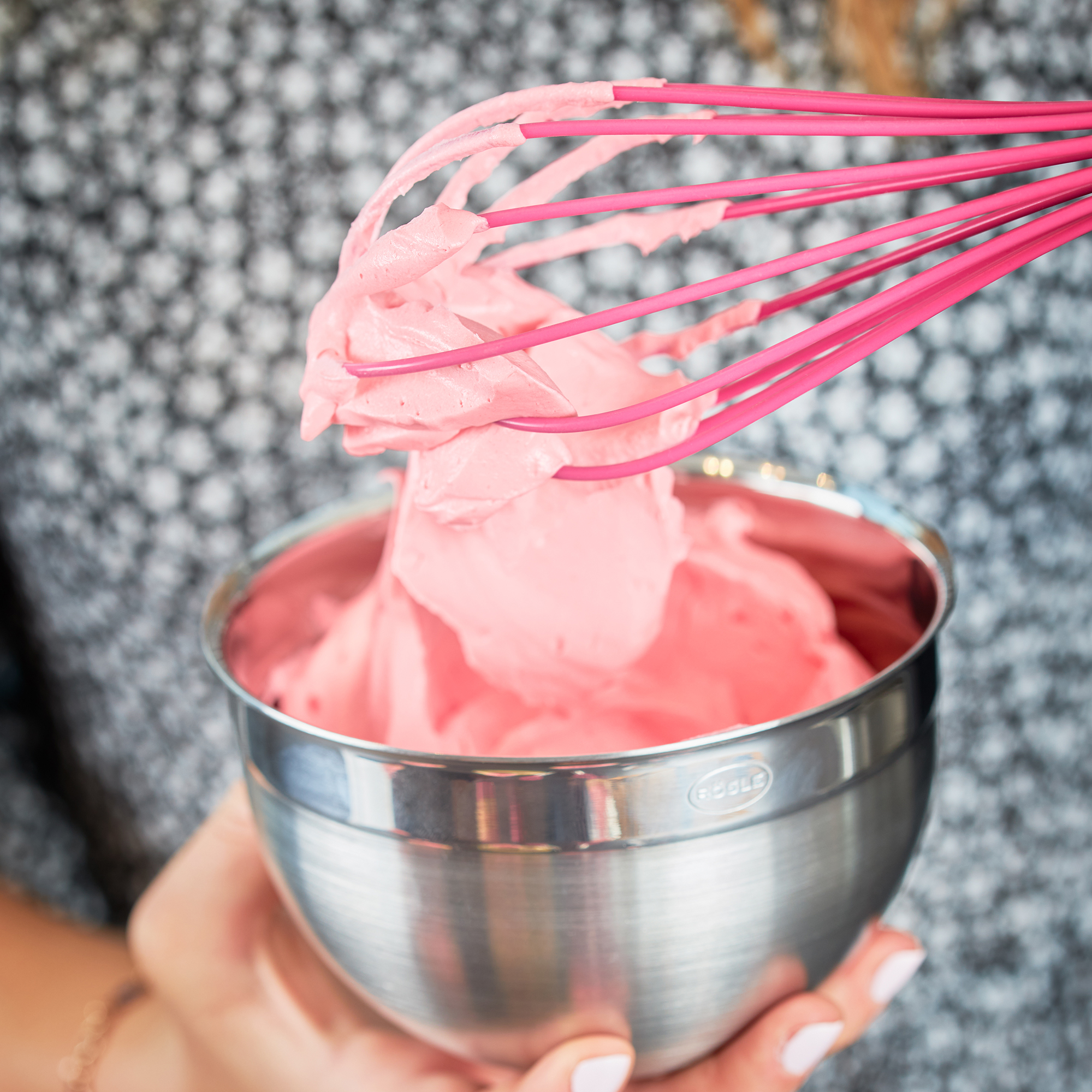 Whisk silicone pink 27 cm | 10.6 in.