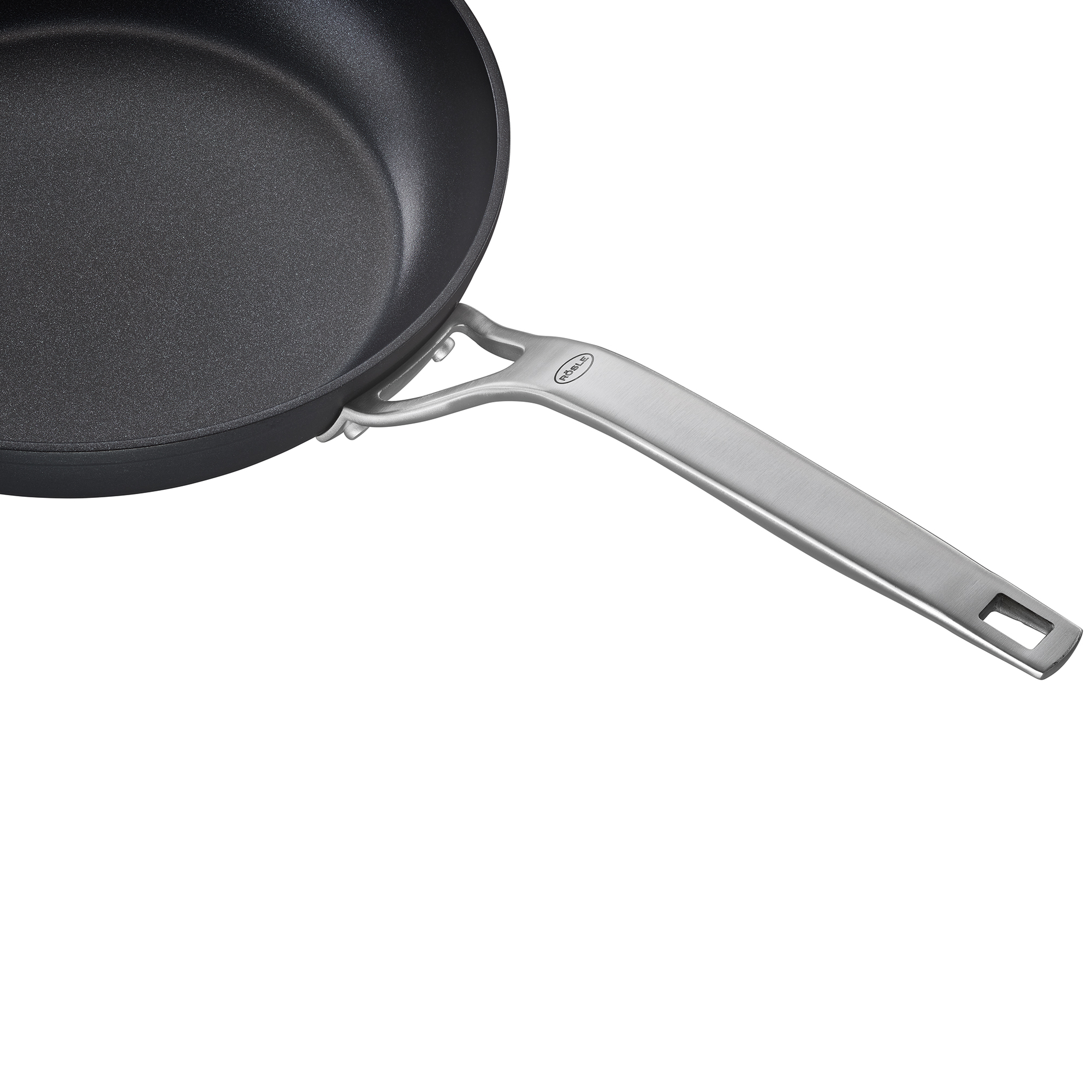 Bratpfanne ProPlex, 28 cm, schwarz, mit Edelstahlgriff