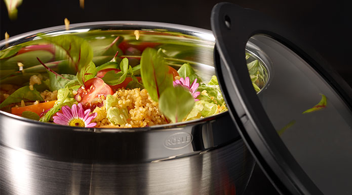 Dose mit Frischhaltedeckel Couscous-Salat in Dose mit Frischhaltedeckel