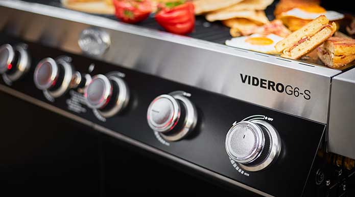 Illuminated knobs of the Videro G6-S