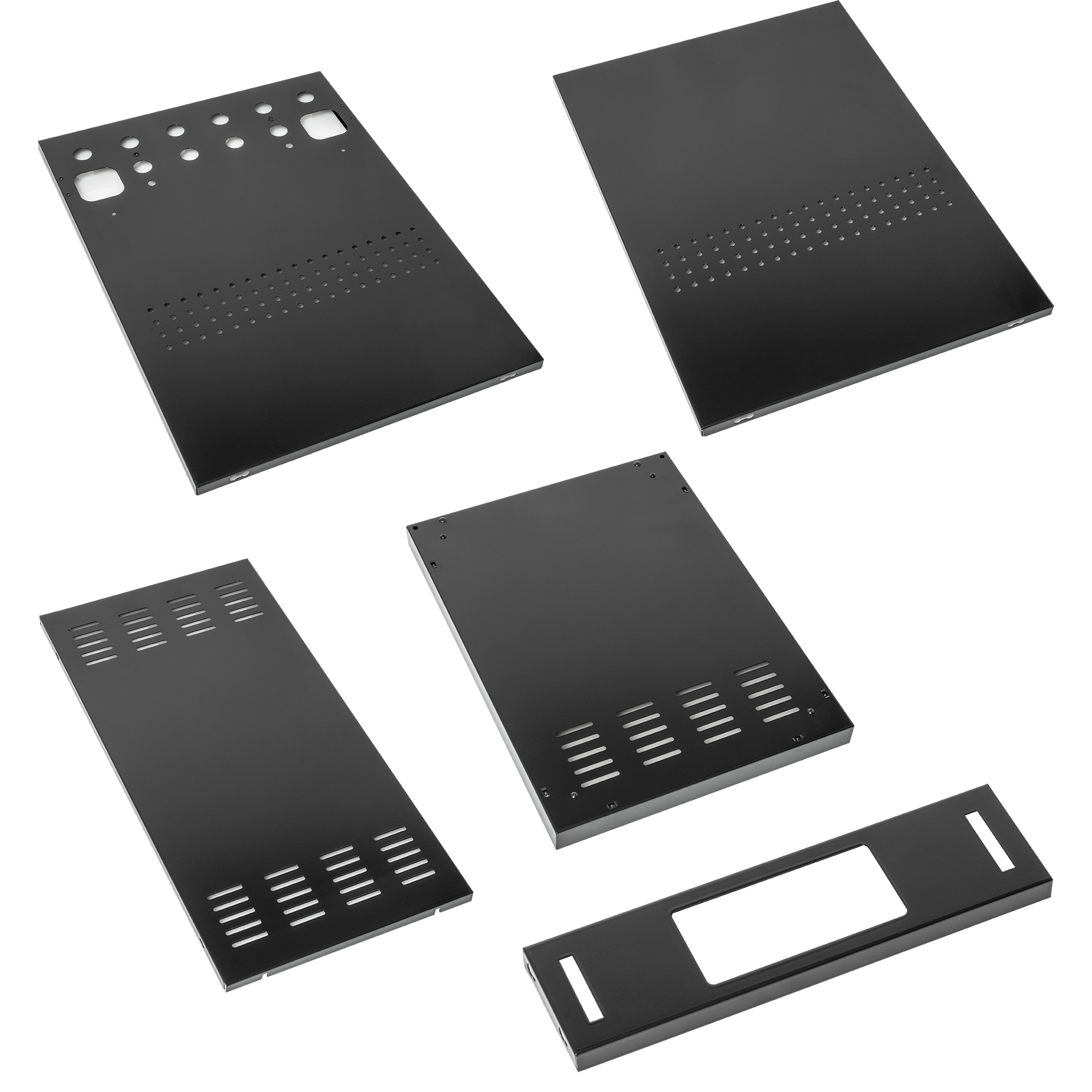 Seitencontainer Videro G4-SL rechts schwarz 1 Stk