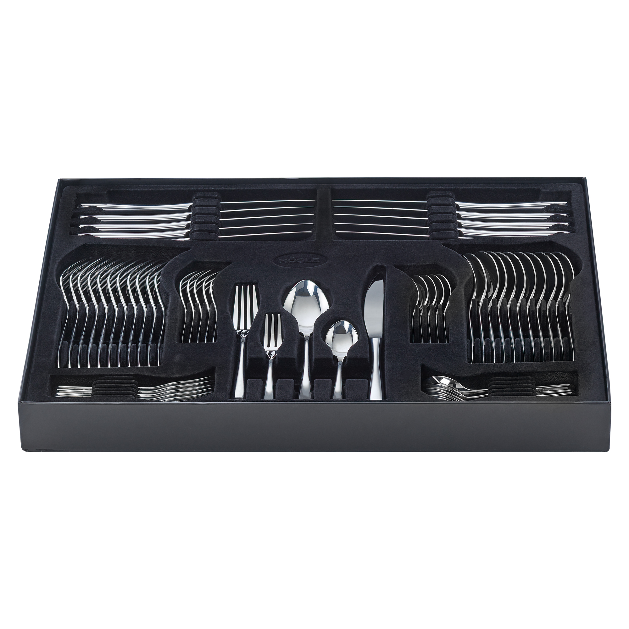 RÖSLE Besteckset Passion 60-teilig Besteckset 'Passion', 60-teilig, aus Edelstahl, in schwarzer Aufbewahrungsbox.
