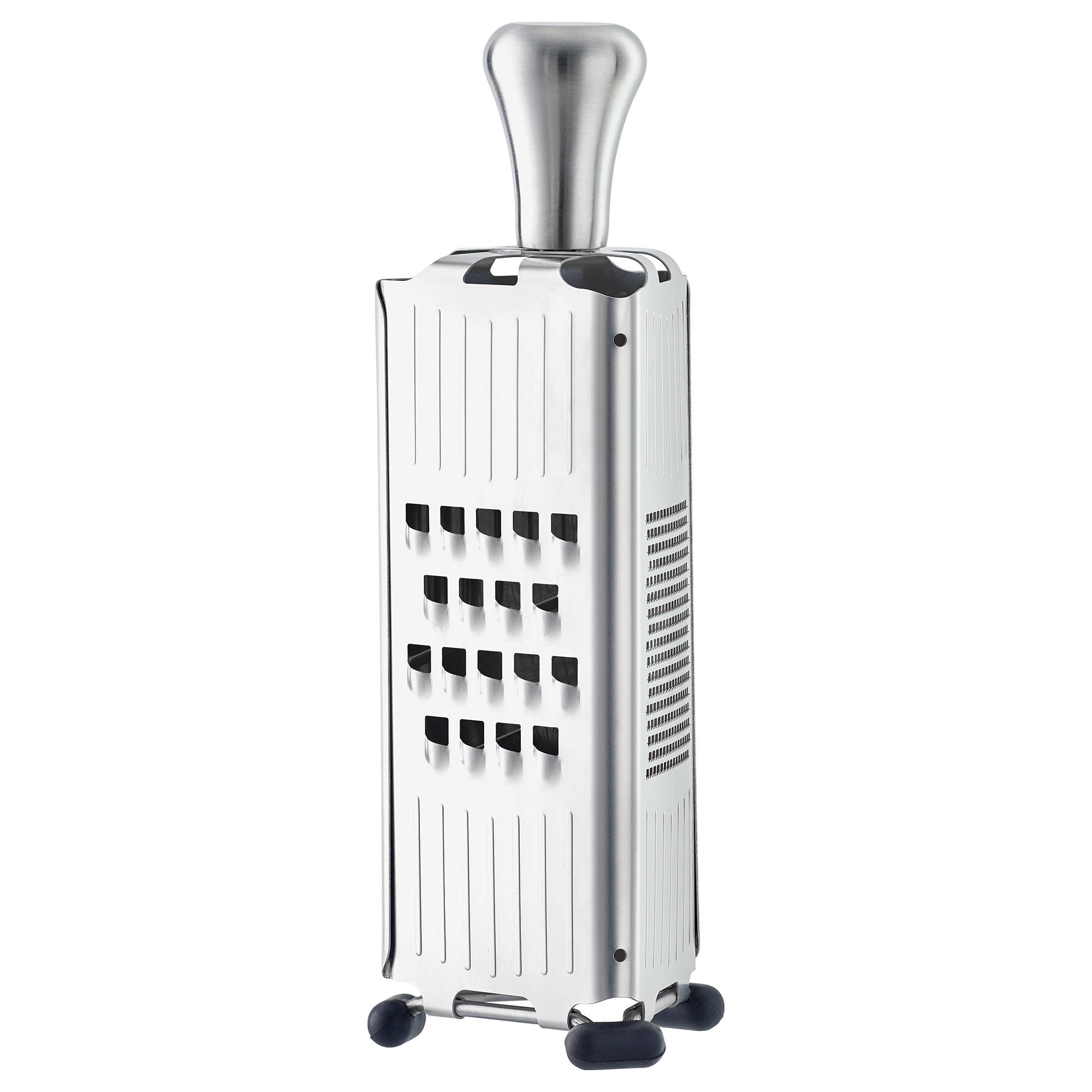 RÖSLE multifunctional grater made of stainless steel Multifunctional grater made of stainless steel, rectangular shape, with non-slip feet and...