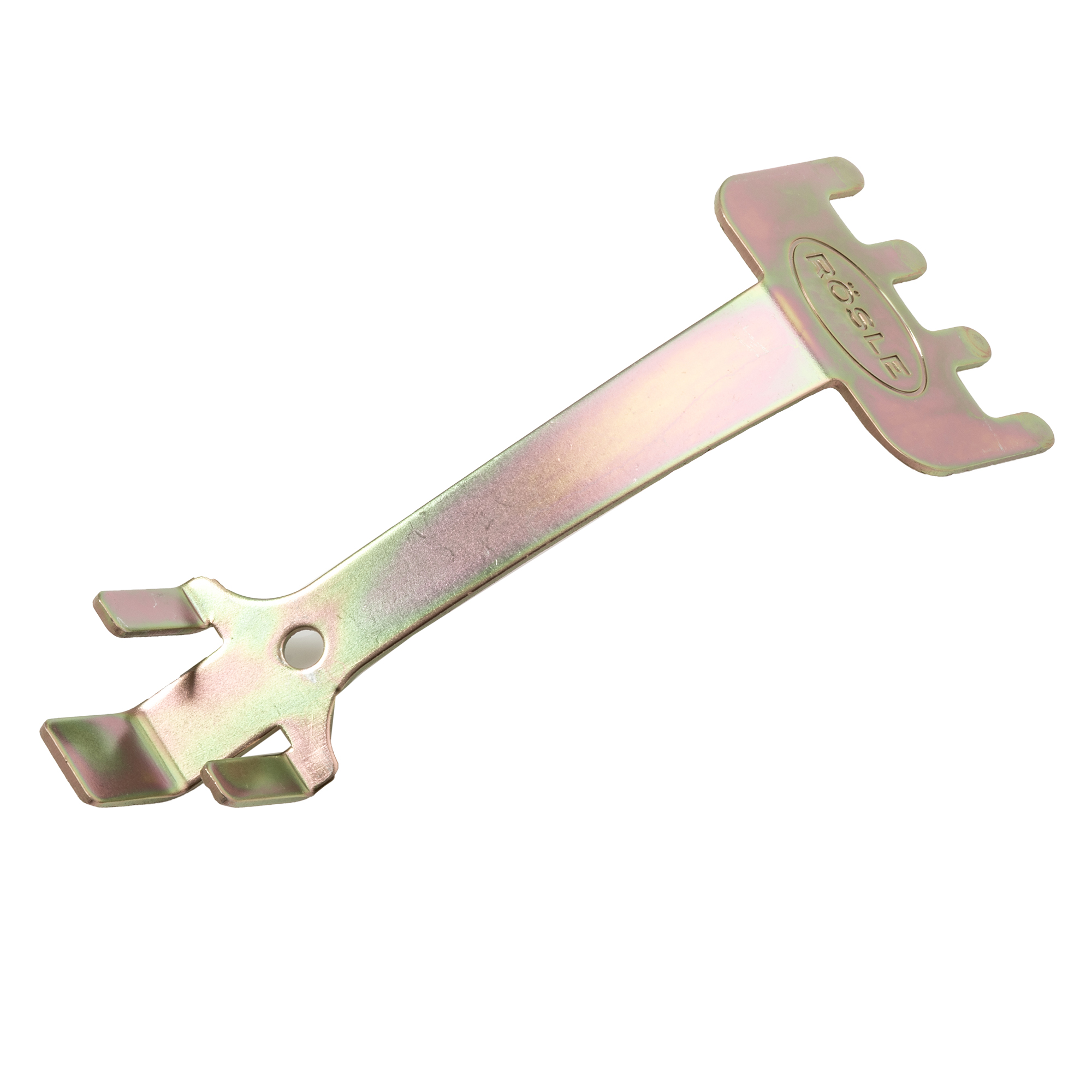 RÖSLE Grillrostheber Grillrostheber aus Metall, flach mit mehreren Einkerbungen zur Handhabung von Grillrosten.