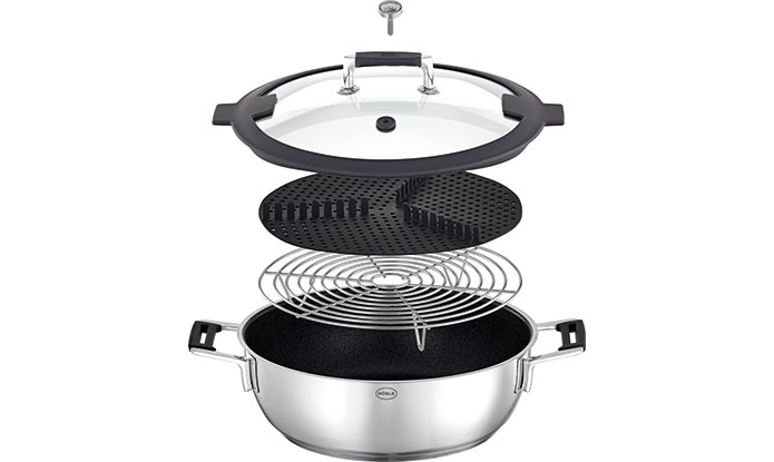 Aroma steamer Silence Pro Individual components of the Aroma steamer