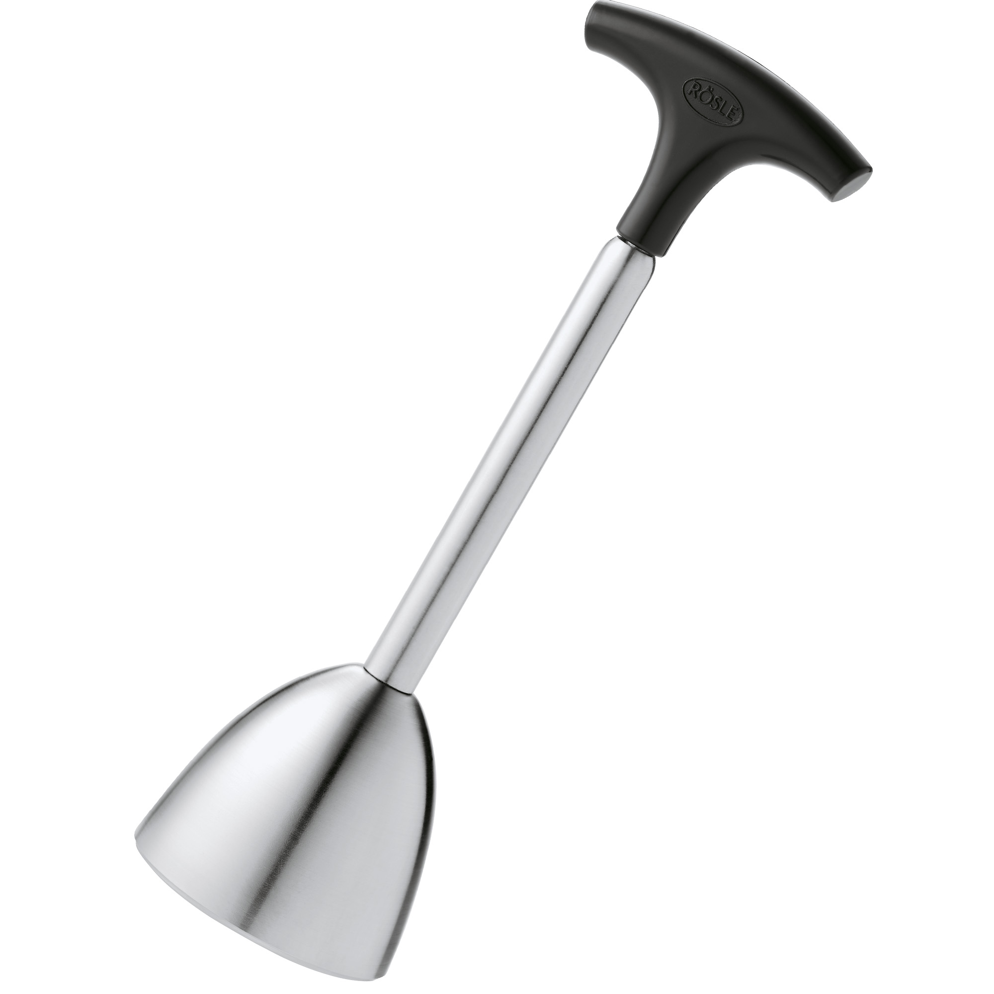 RÖSLE Eierkoepfer aus Edelstahl Eierkoepfer, aus Edelstahl mit schwarzem Griff, zum einfachen Öffnen von Eiern.