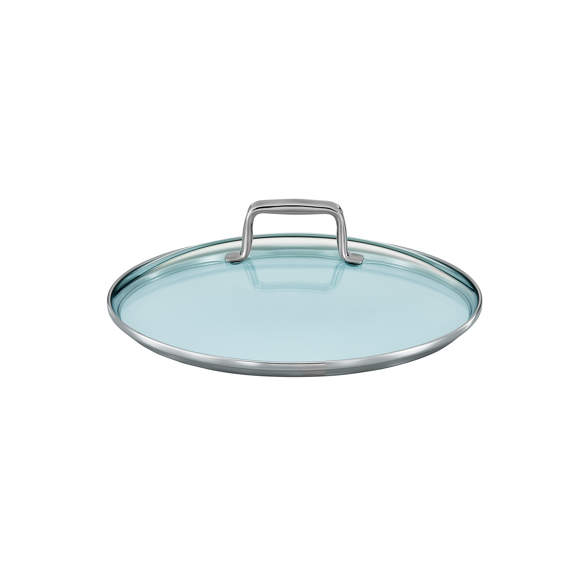 Oval glass lid from RÖSLE Glass lid, oval, transparent, with stainless steel handle, for pots and pans