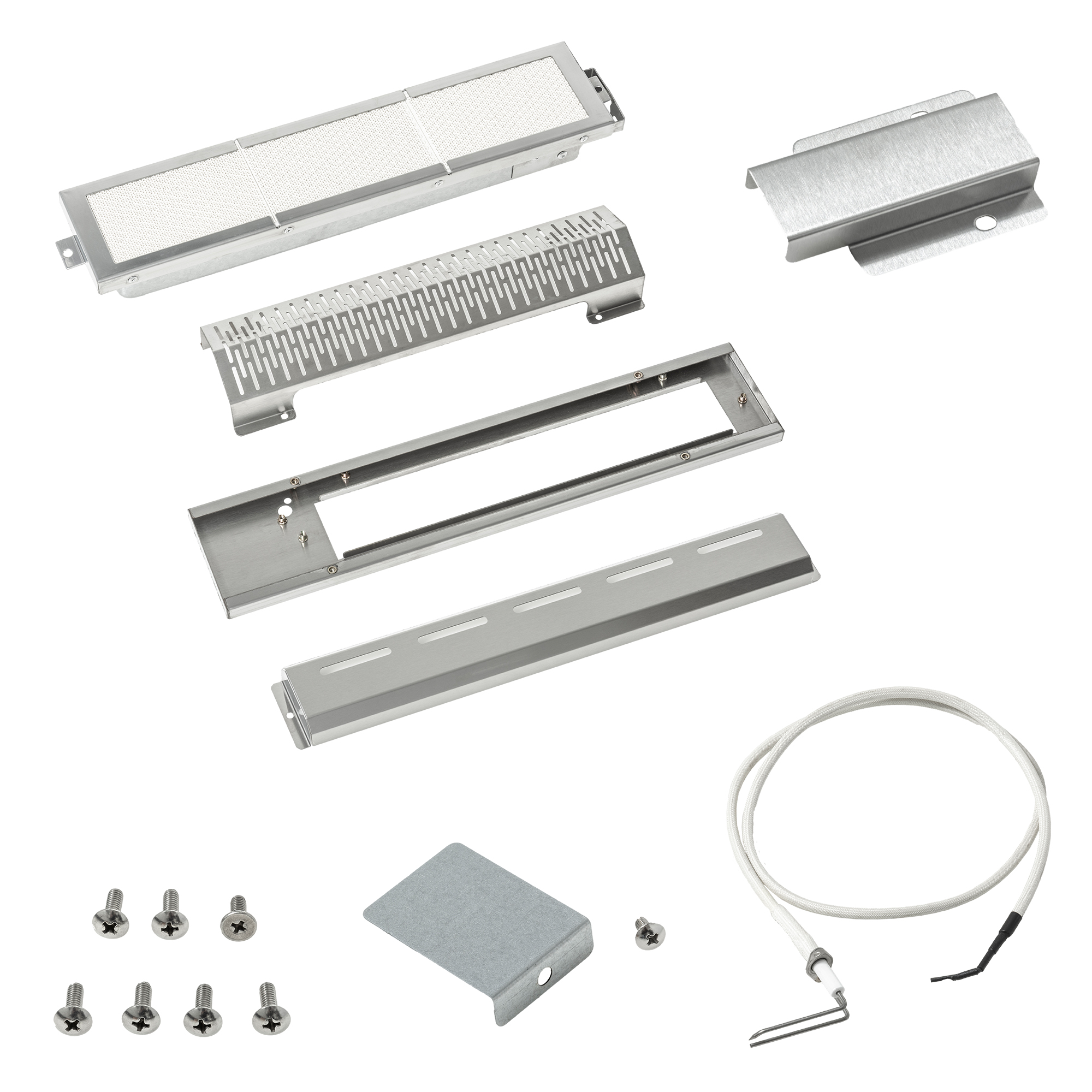 RÖSLE Backburner Set Backburner Set für Grill, bestehend aus Edelstahlteilen und Zubehör.