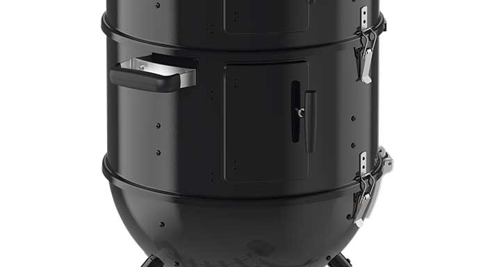 Smoker No.1 F50-S schwarz Ringverschlüsse am Smoker No.1 F50-S schwarz