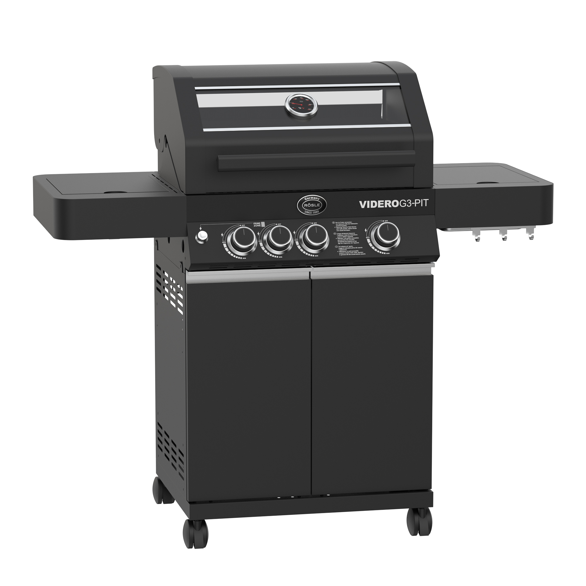 RÖSLE Gasgrill VIDERO G3 Pit Nero listing.imageAltPrefix