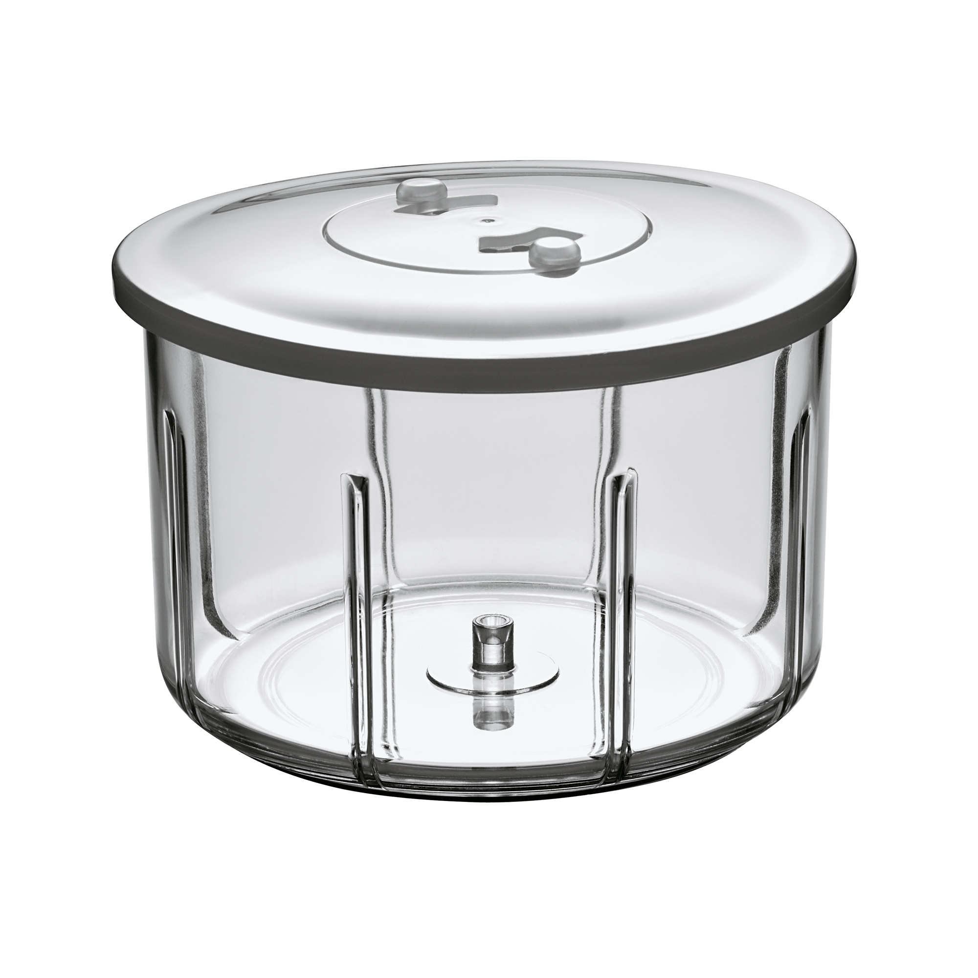 RÖSLE Aufbewahrungsschüssel mit Deckel Aufbewahrungsschüssel aus Glas mit transparentem Deckel und Belüftungsöffnungen