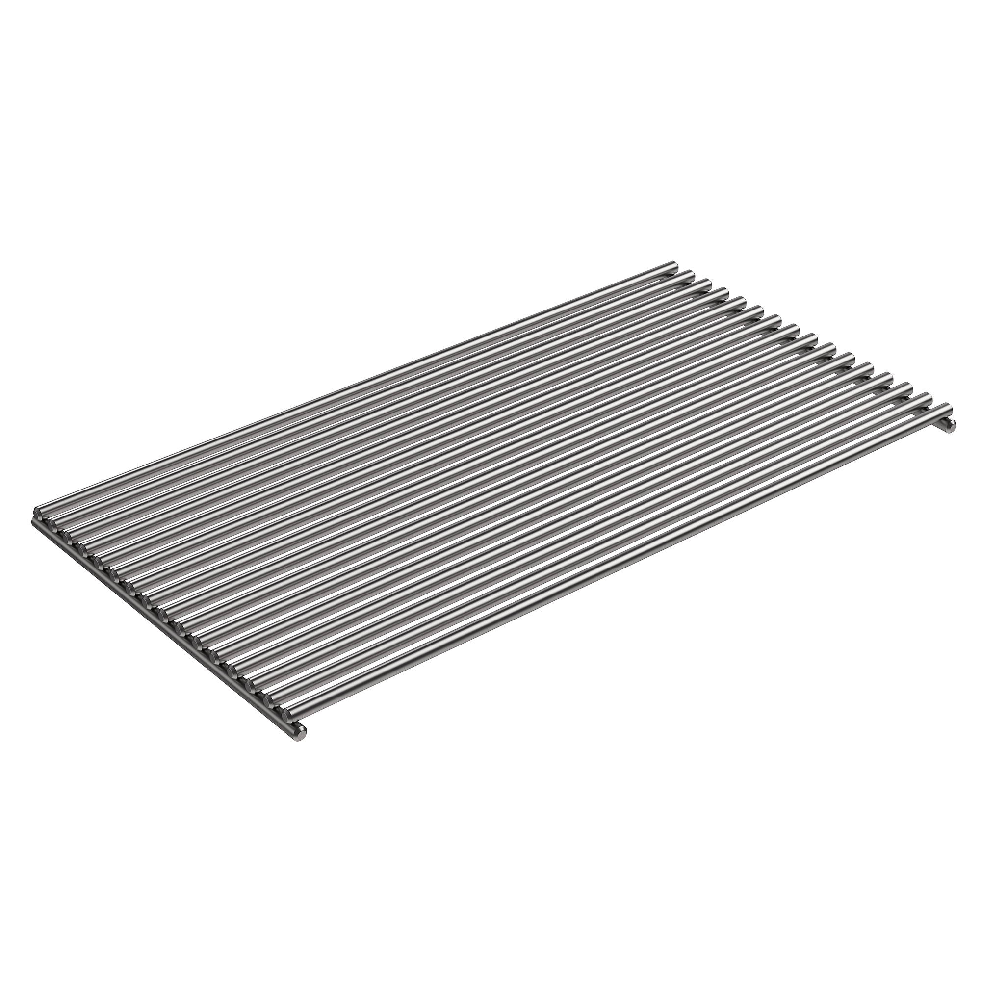 RÖSLE Edelstahl Grillrost Videro 24x45 cm Edelstahl Grillrost für Videro, rechteckig, 24x45 cm, aus rostfreiem Stahl, zum Grillen geeignet