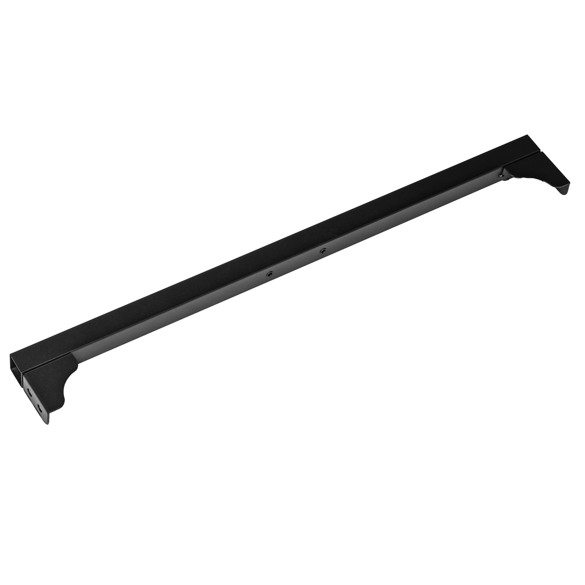 RÖSLE Unterschrank Verstärkung Unterschrank Verstärkung, schwarzes Metall, längliche Form, zur Stabilisierung von Möbeln.