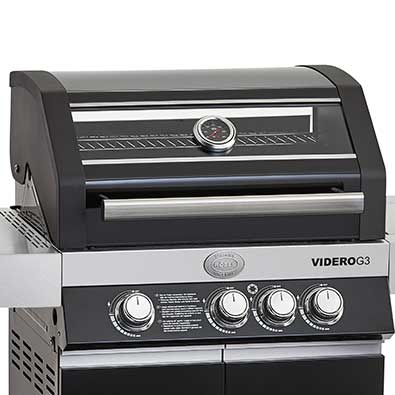 Gas lid from the gas grill BBQ station Videro G3