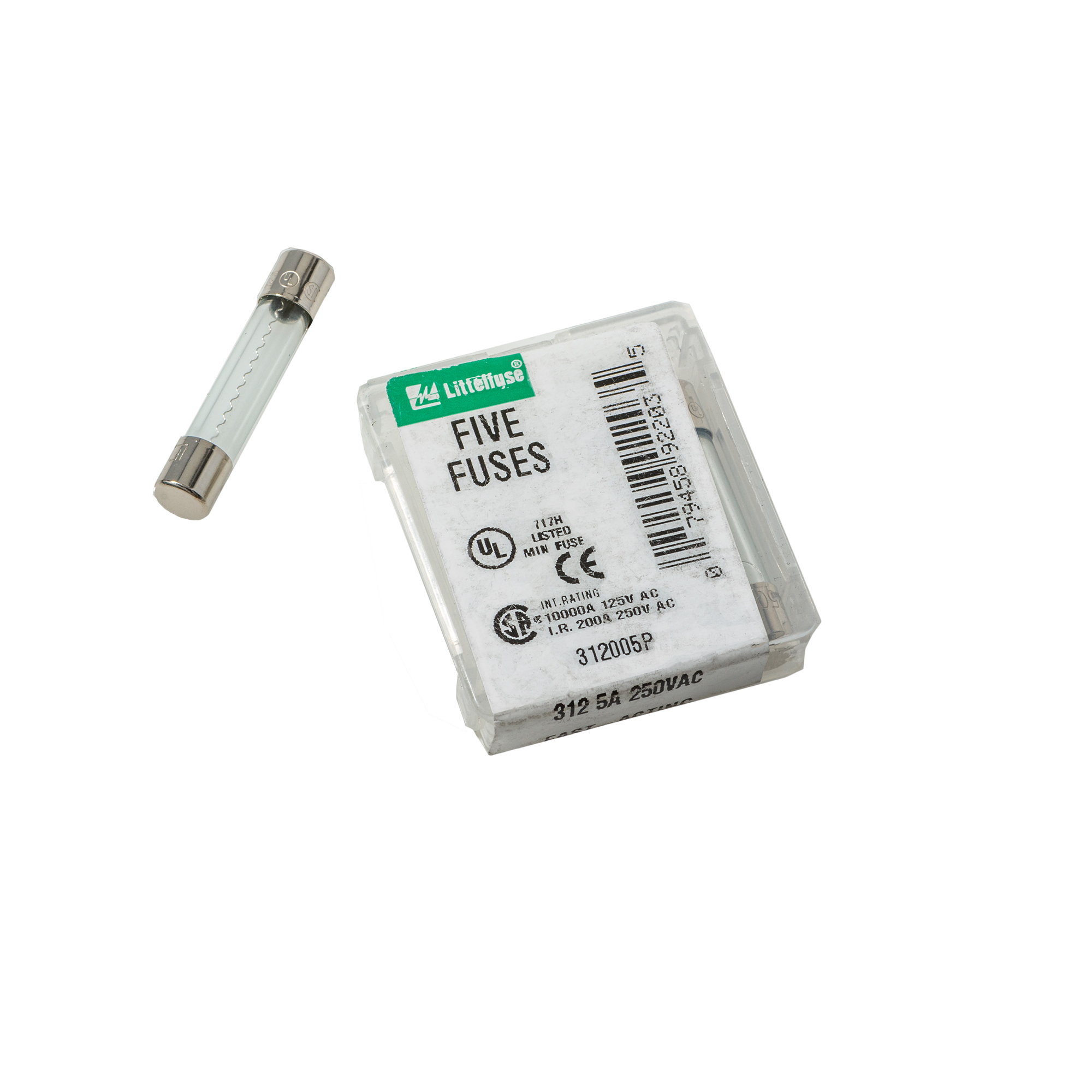 Sicherung 5A/230 V 5 St. (Memphis Advantage/Pro/Elite)