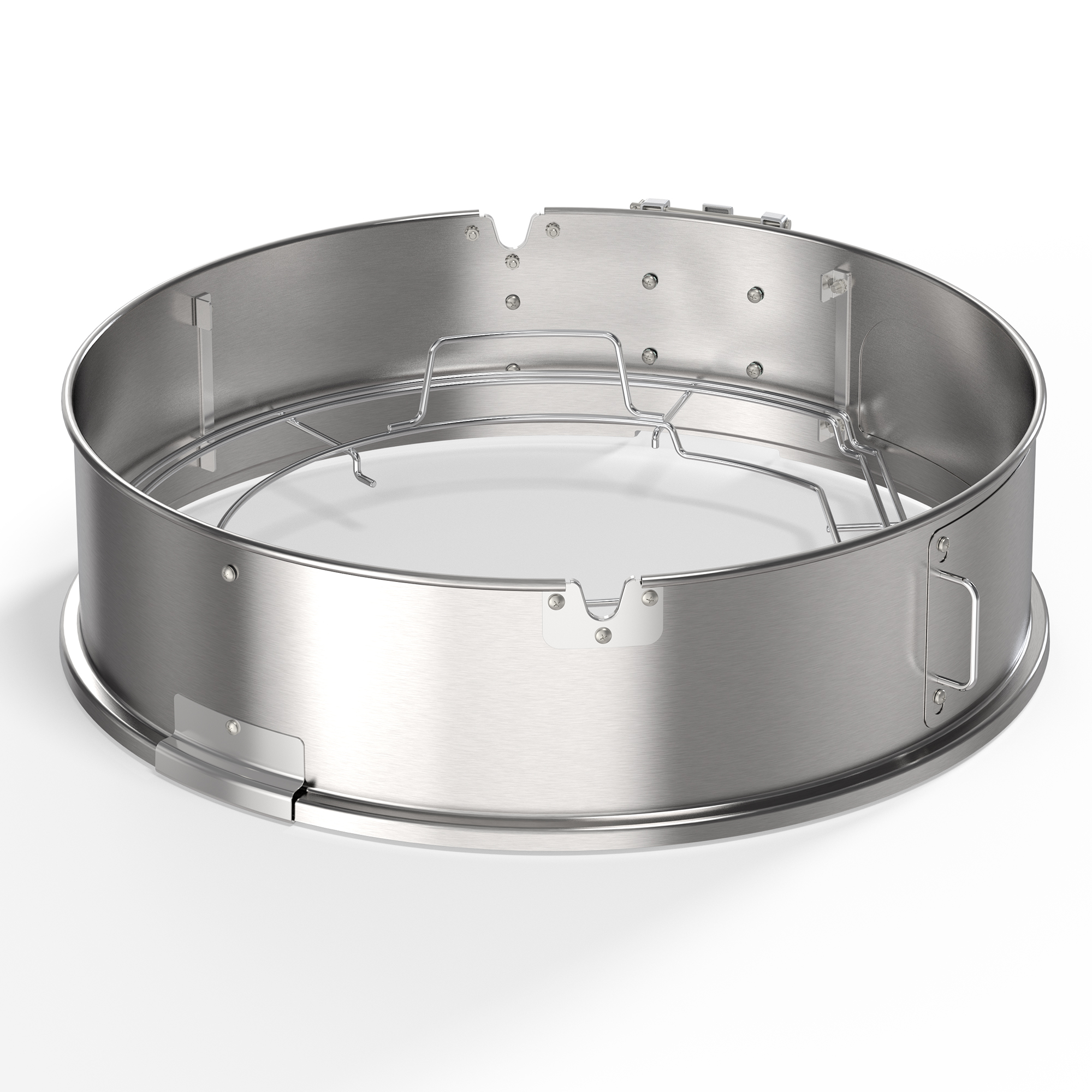 RÖSLE Gourmetring No. 1 aus Edelstahl Gourmetring No. 1, runder Edelstahlring für das Kochen und Anrichten von Speisen.