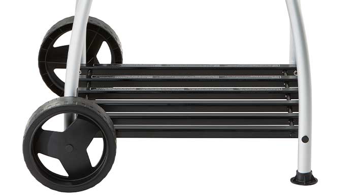 Stabile Ablage Stabile Ablage vom Holzkohle Kugelgrill