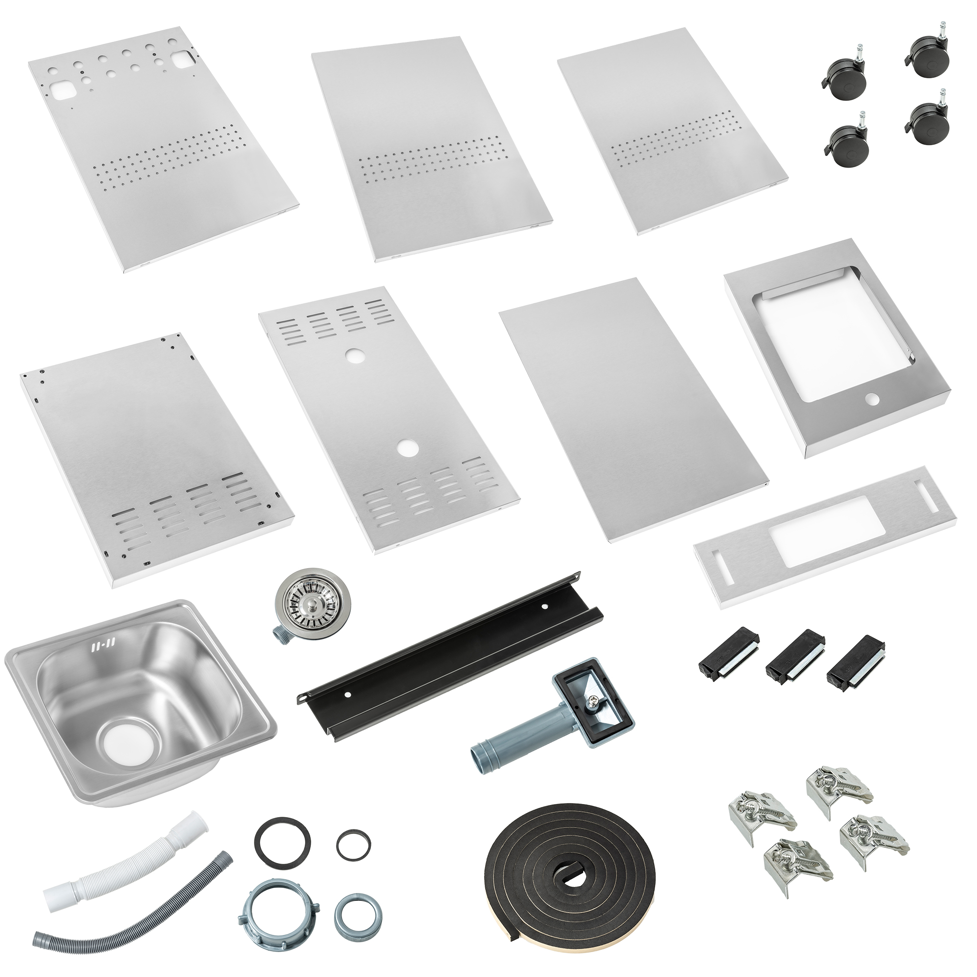 Seitencontainer rechts 1 St., mit Waschbecken (Videro G4-SK Art. 25323) listing.imageAltPrefix
