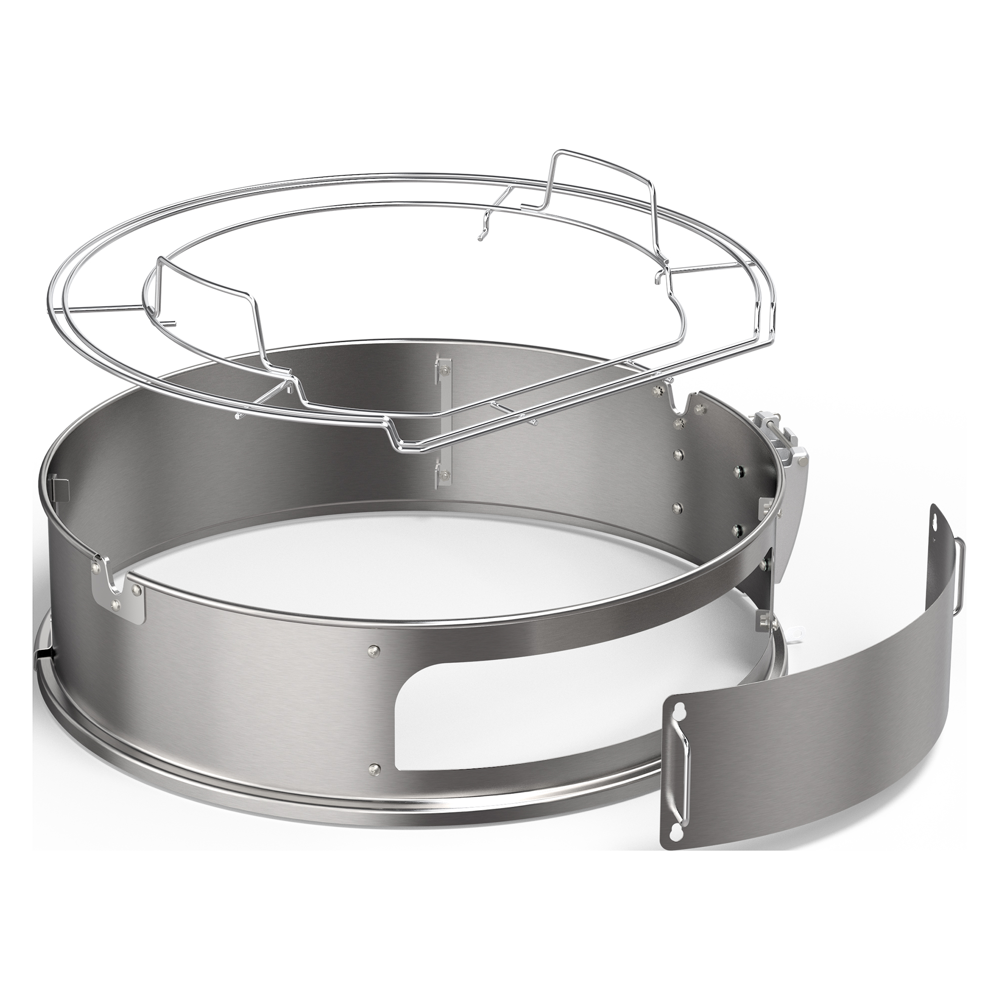 RÖSLE Gourmet Ring No. 1 Gourmet ring No. 1 made of stainless steel, round, with removable holder.