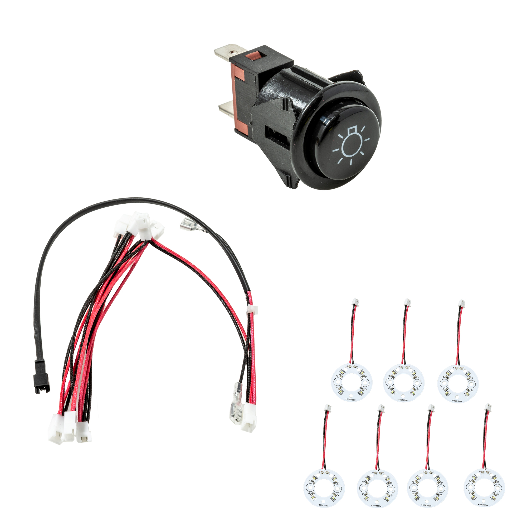 RÖSLE Beleuchtungssatz Beleuchtungssatz komplett mit Schalter und mehreren LED-Ringen.