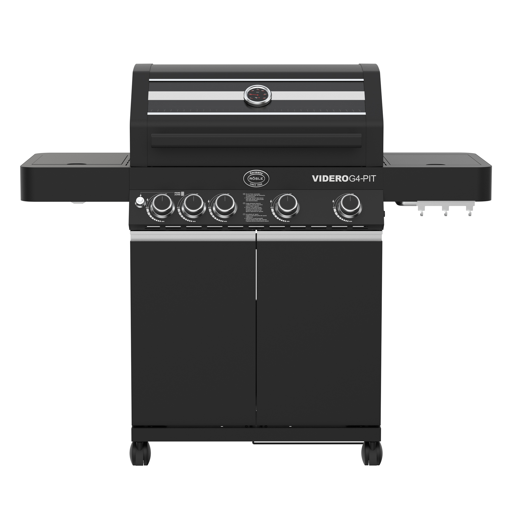 RÖSLE Gasgrill VIDERO G4 Pit Nero listing.imageAltPrefix