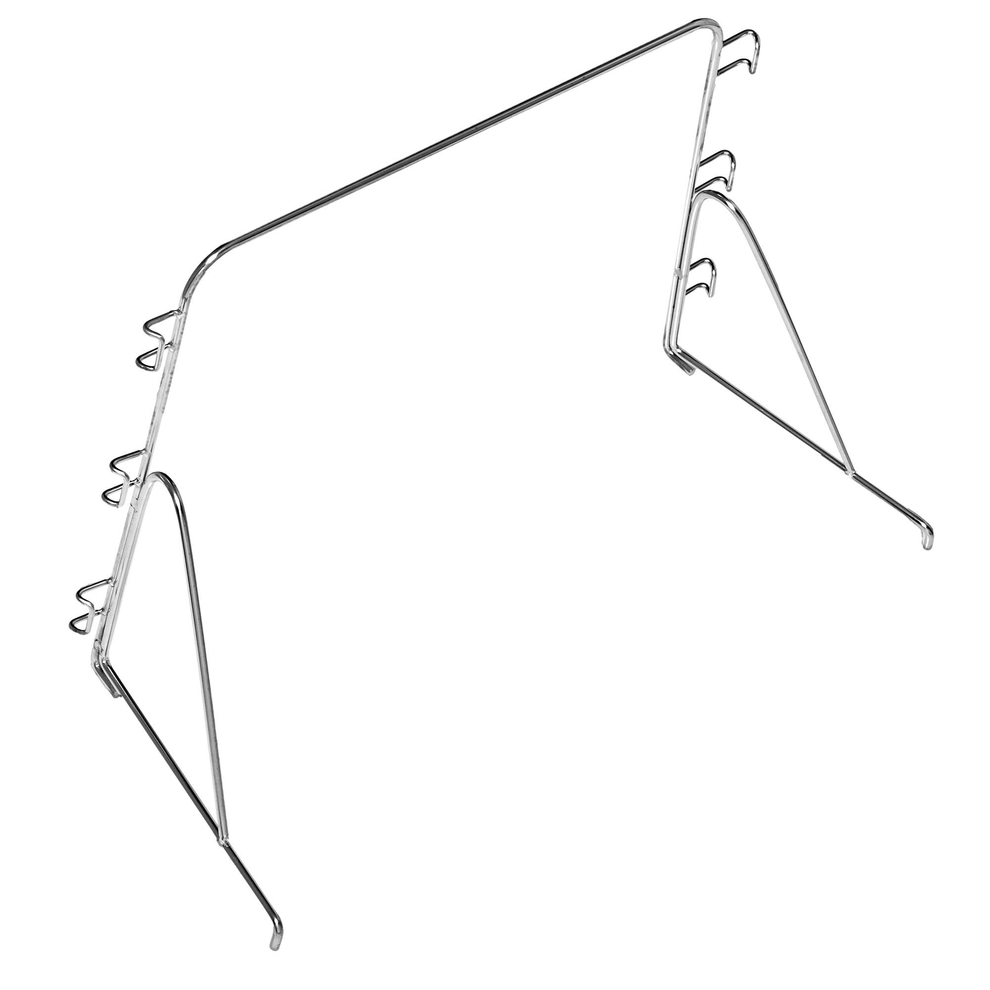 RÖSLE Müllbeutelhalterung aus Edelstahl Halterung für Müllbeutel aus Edelstahl, stabil und funktional, mit mehreren Aufhängemöglichkeiten.