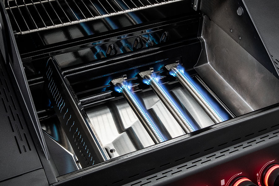 Crispzone Crispzone im Garraum eines Gasgrills Allflame