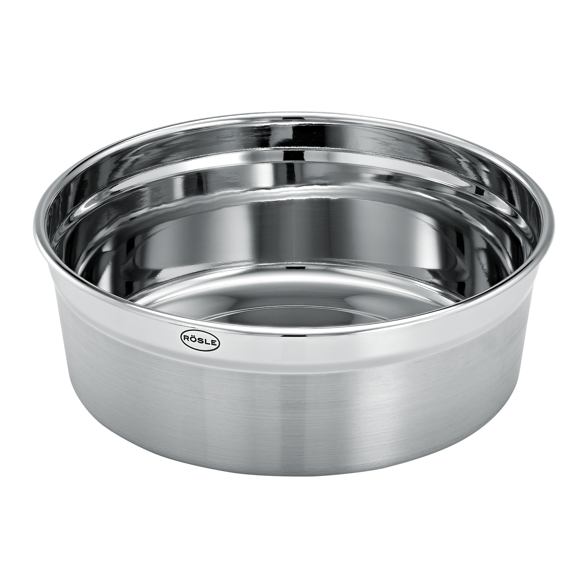 RÖSLE Flexx2go Dose aus Edelstahl, 0,8l Flexx2go Dose, 0,8l, runde Edelstahl-Schüssel mit glänzender Oberfläche