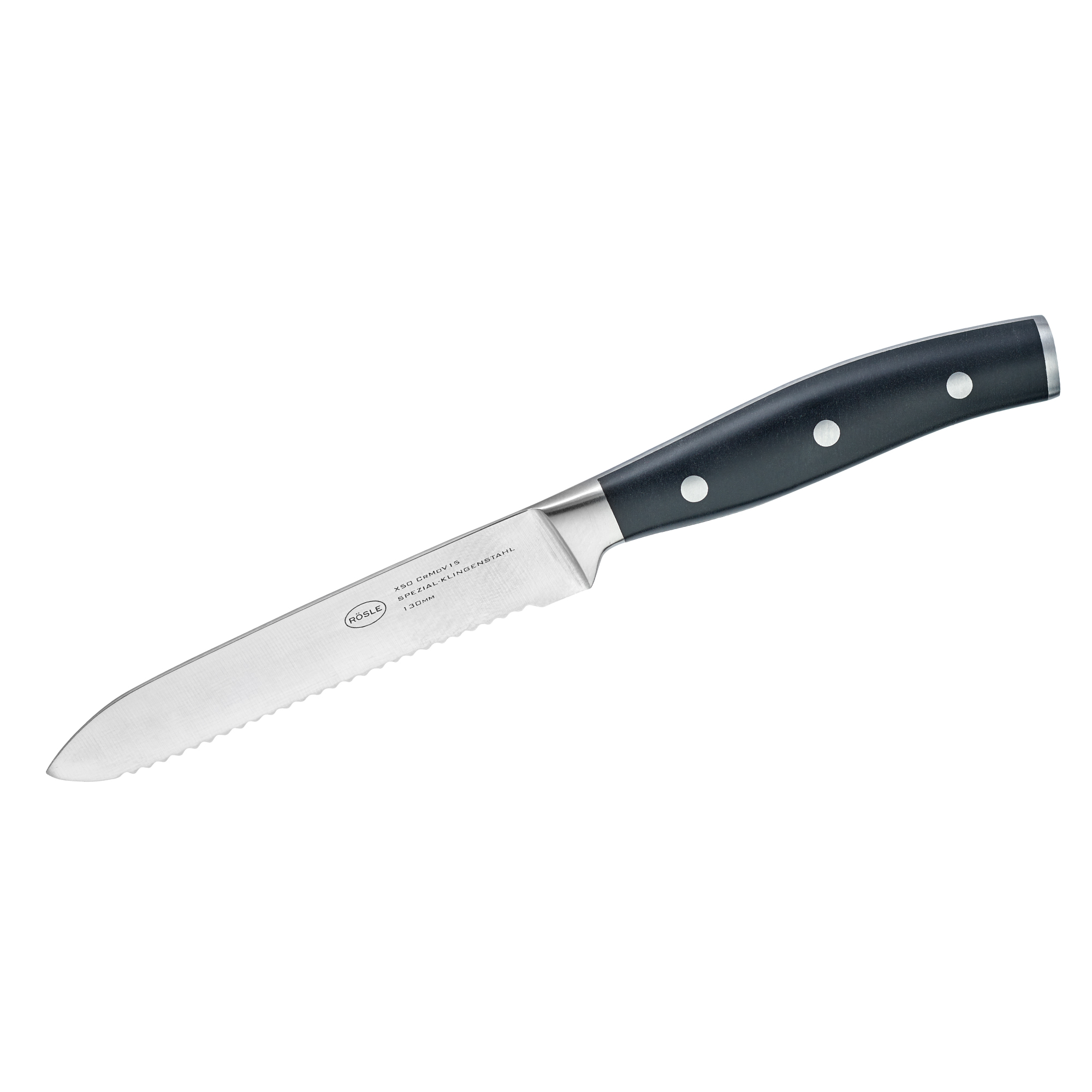 Utility knife serrated Tradition 13 cm