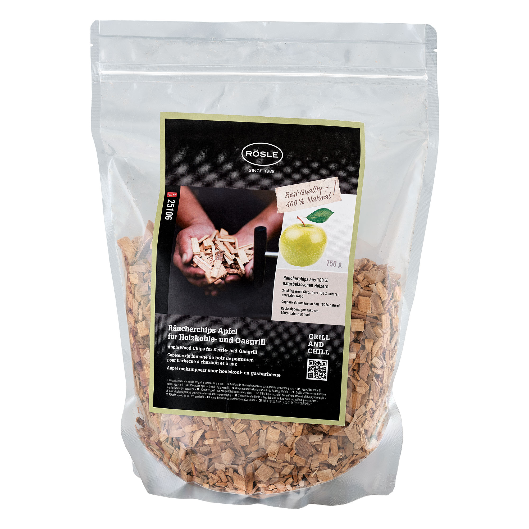 Apple Wood Chips 750 g|1.65 lbs