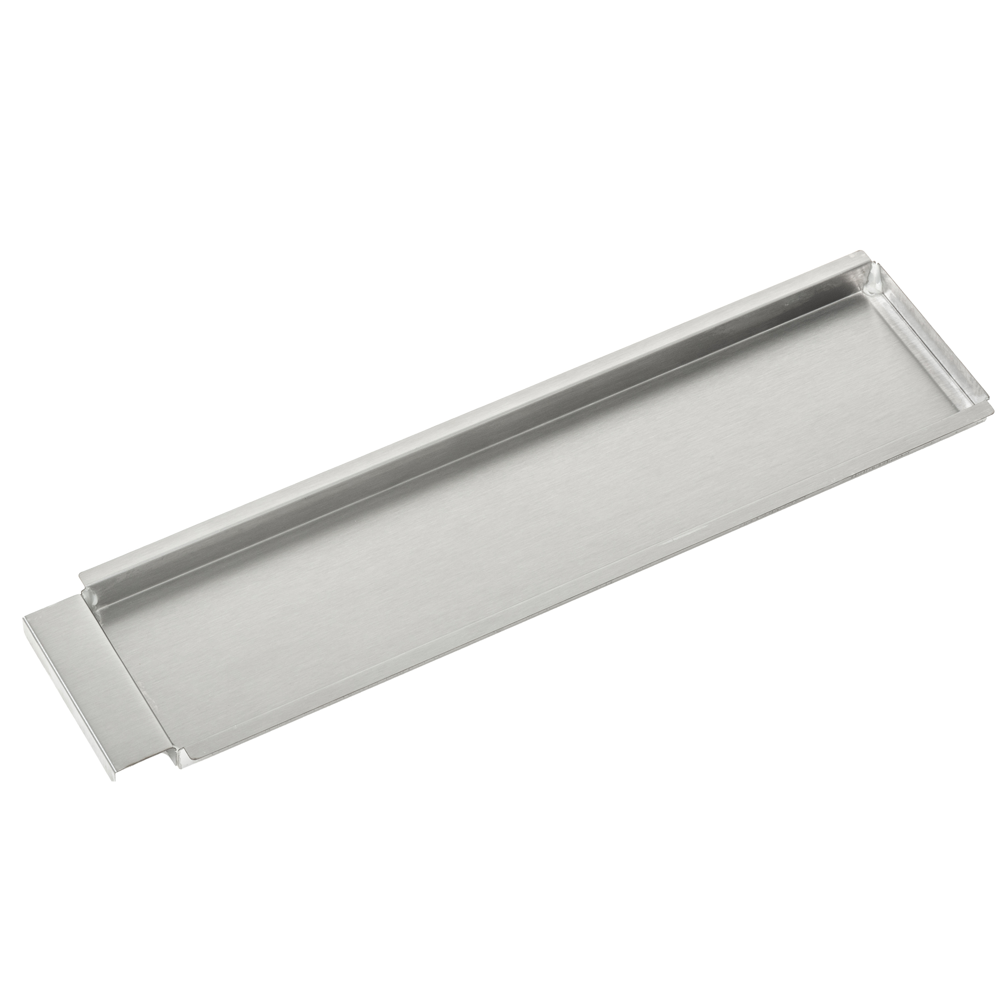 RÖSLE Edelstahl Fettauffangwanne Fettauffangwanne aus Edelstahl, rechteckige Form, flach, für Grill- oder Kochanwendungen