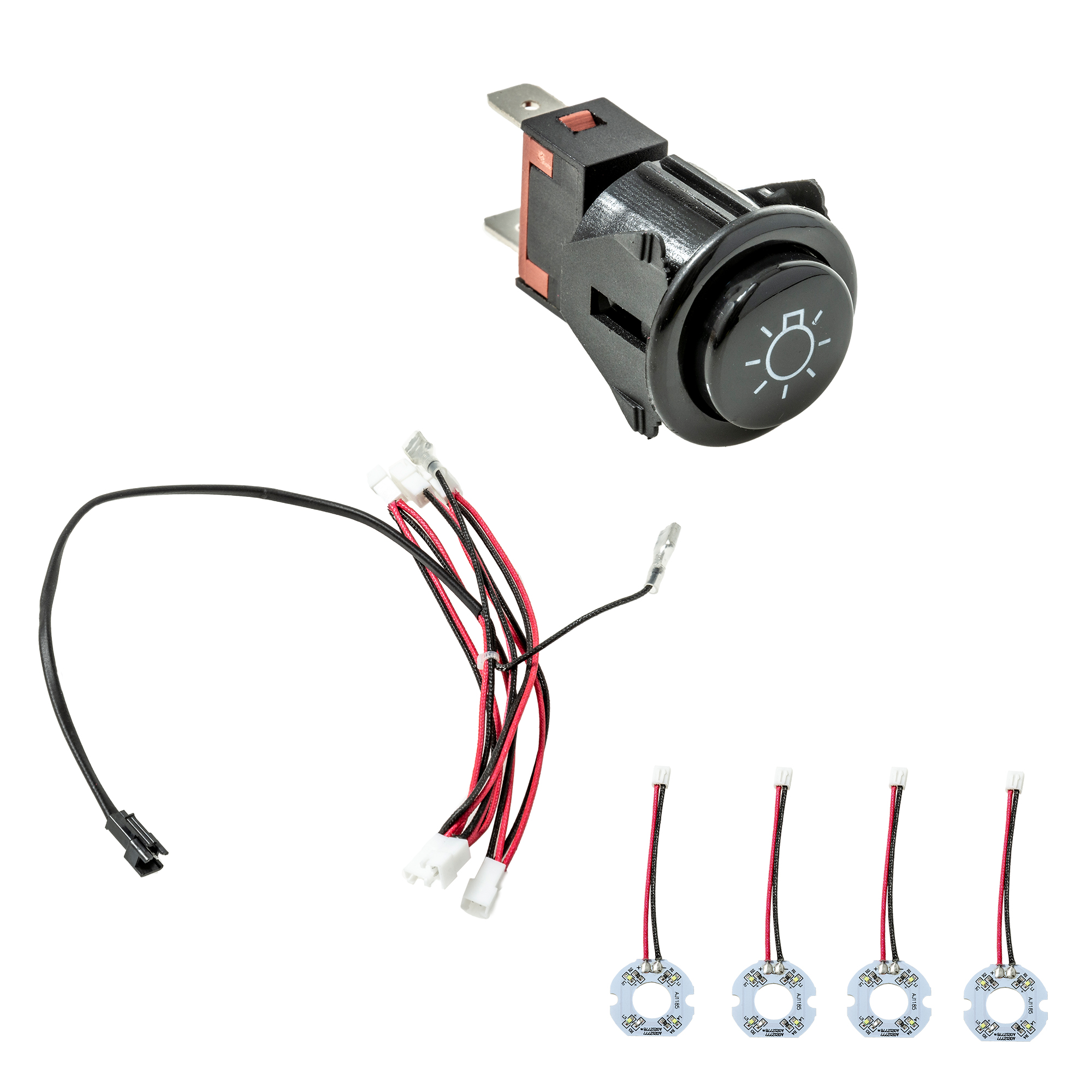 RÖSLE Beleuchtungssatz Beleuchtungssatz komplett mit Schalter und vier LED-Ringen.