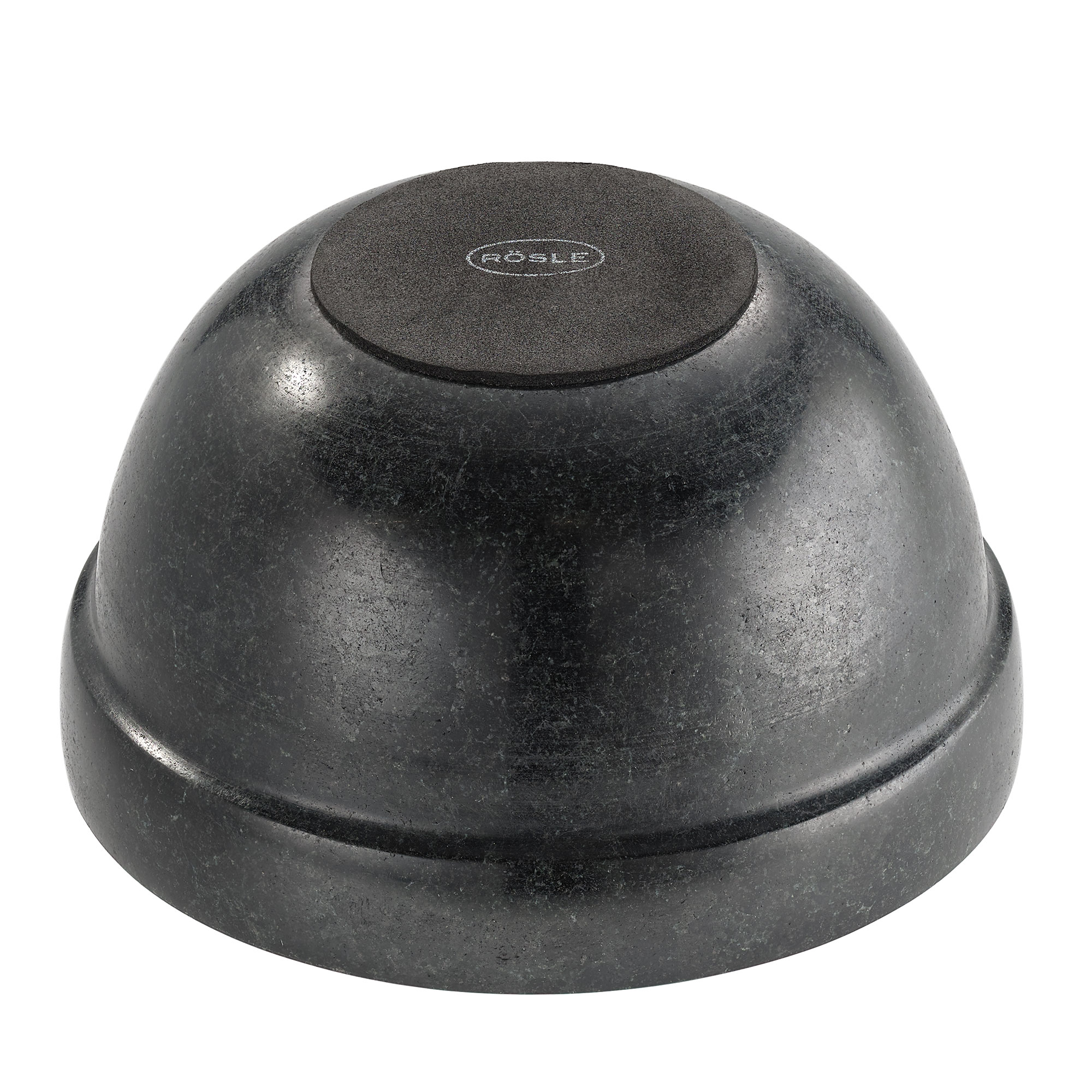 RÖSLE Granit-Mörser Granit-Mörser, 14 cm, rund, schwarz, aus Granit, zum Zerkleinern von Gewürzen.