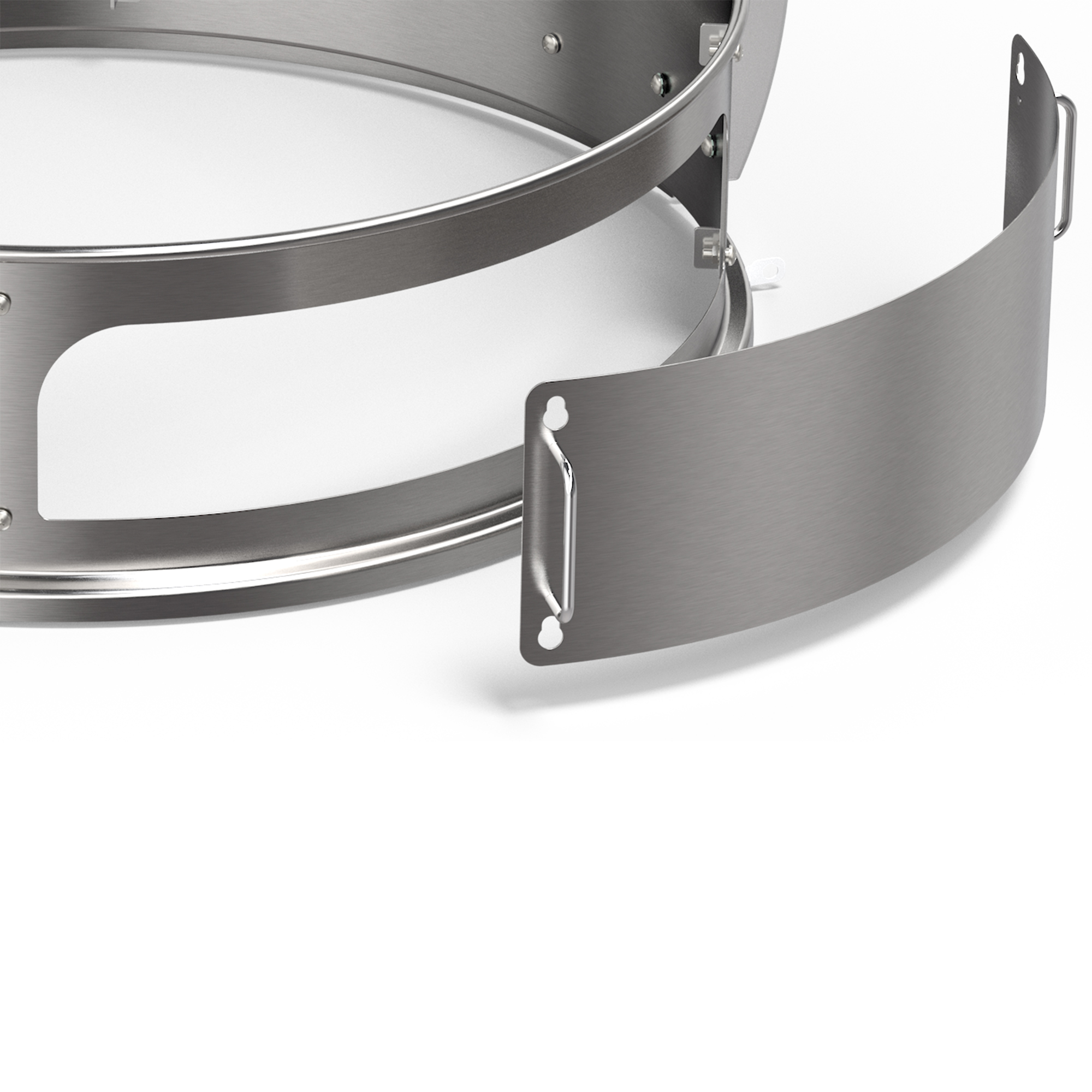 RÖSLE Gourmetring No. 1 Gourmetring No. 1 aus Edelstahl, rund, mit abnehmbarer Seitenwand.