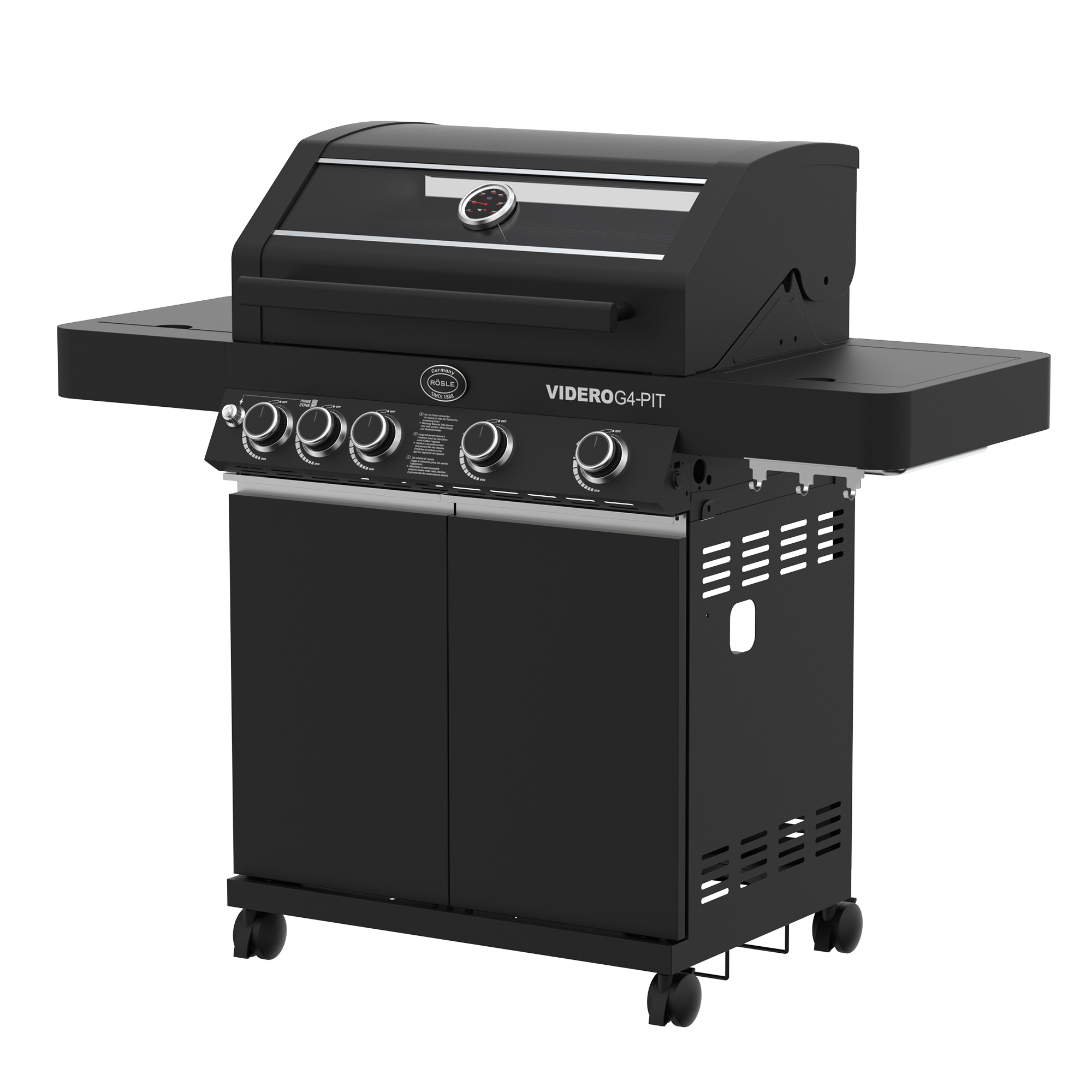 RÖSLE Gasgrill VIDERO G4 Pit Nero listing.imageAltPrefix