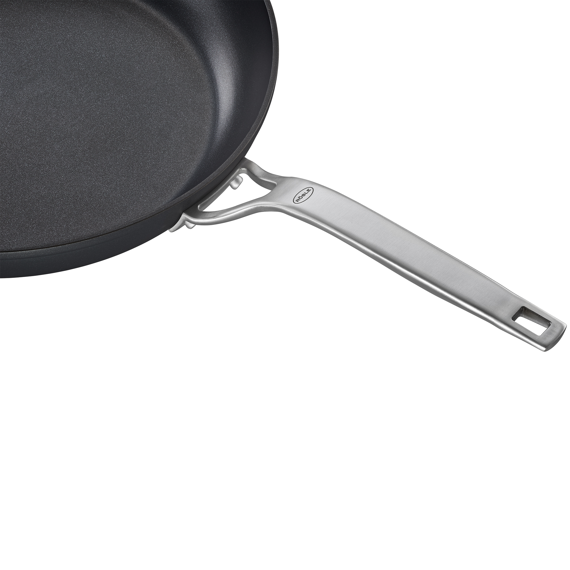 Bratpfanne ProPlex, 32 cm, schwarz mit Edelstahlgriff