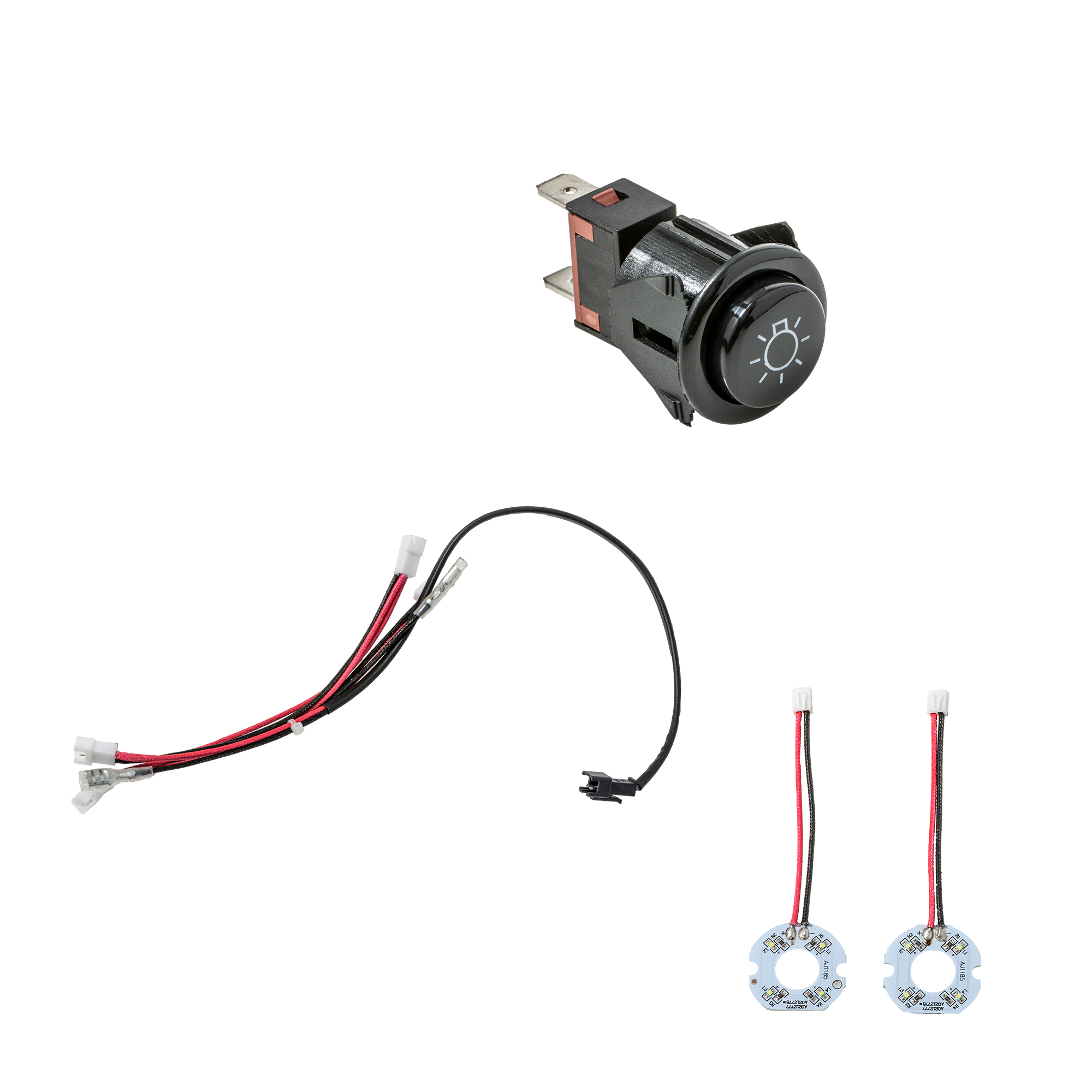 RÖSLE Beleuchtungssatz komplett Beleuchtungssatz mit Schalter, Kabel und zwei LED-Ringen.