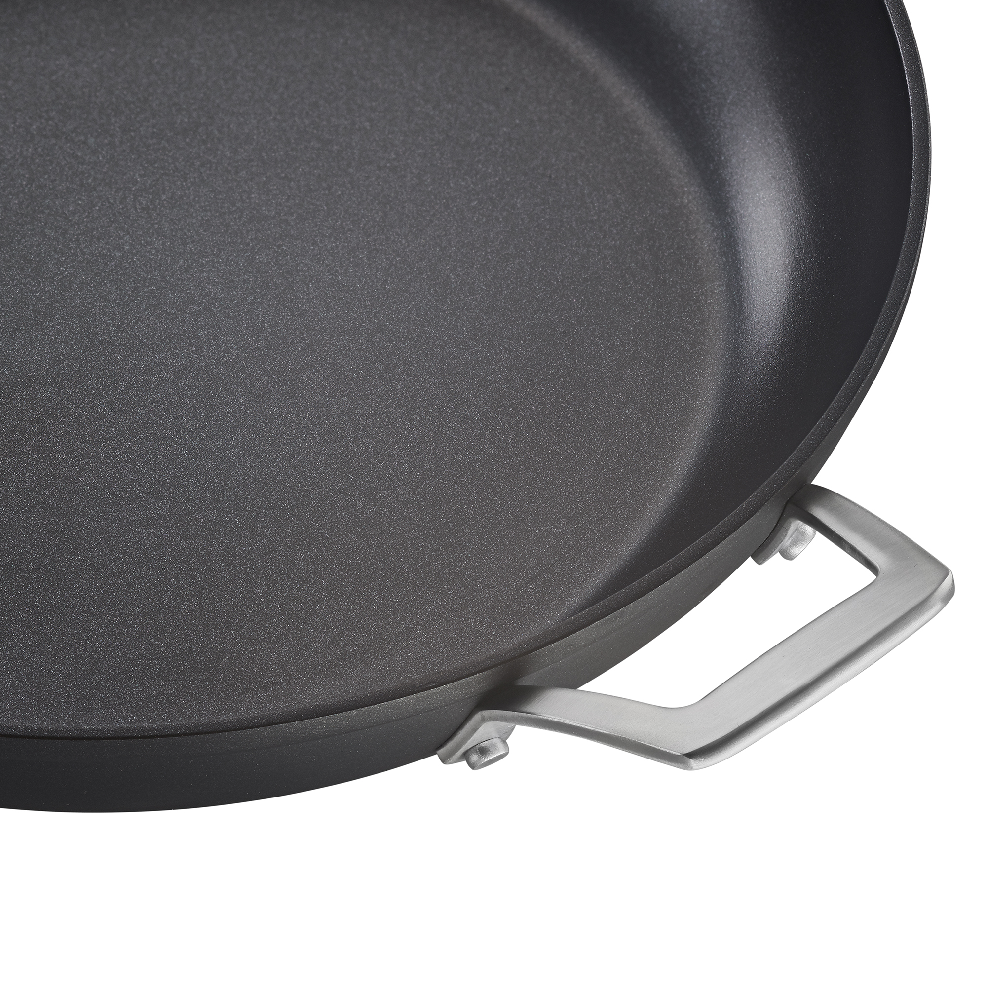 Bratpfanne ProPlex, 32 cm, schwarz, mit Edelstahlgriff, antihaftbeschichtet