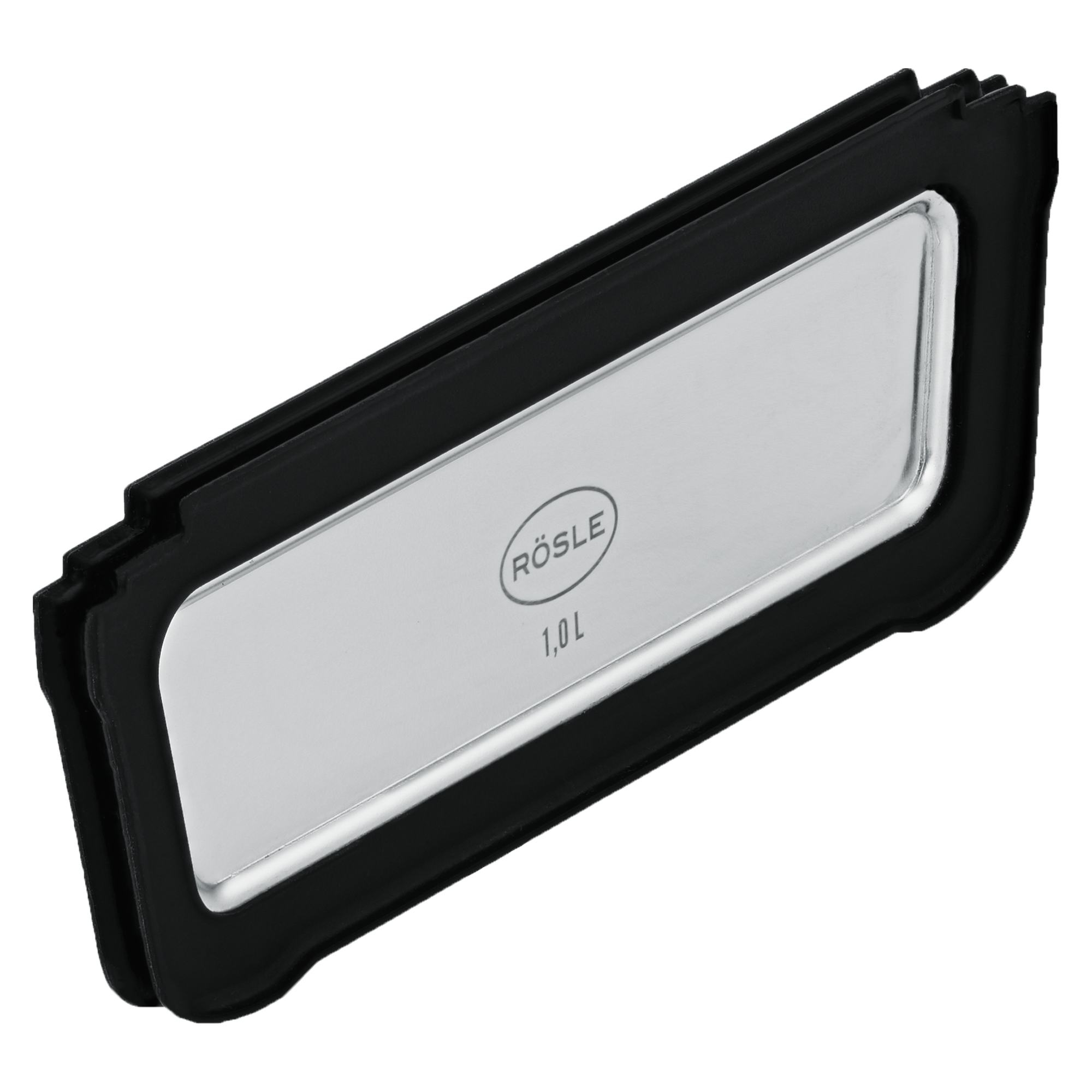 RÖSLE Trennsteg Flexx2go 1,5l Trennsteg für Flexx2go, rechteckig, aus Edelstahl und Kunststoff, für 1,5 Liter Behälter.