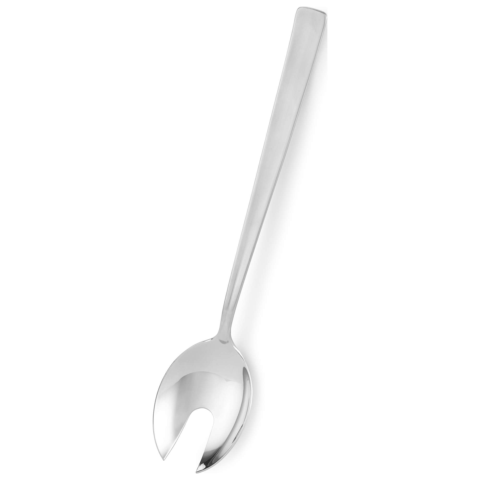 RÖSLE stainless steel salad servers Salad servers, 28 cm, made of stainless steel, with one fork and one spoon shape.