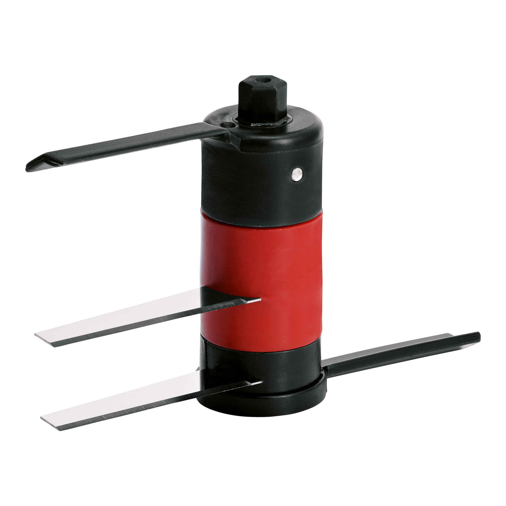 Ersatzmesser für Multischneider von RÖSLE Ersatzmesser für Multischneider, rot und schwarz, mit zwei Klingen.