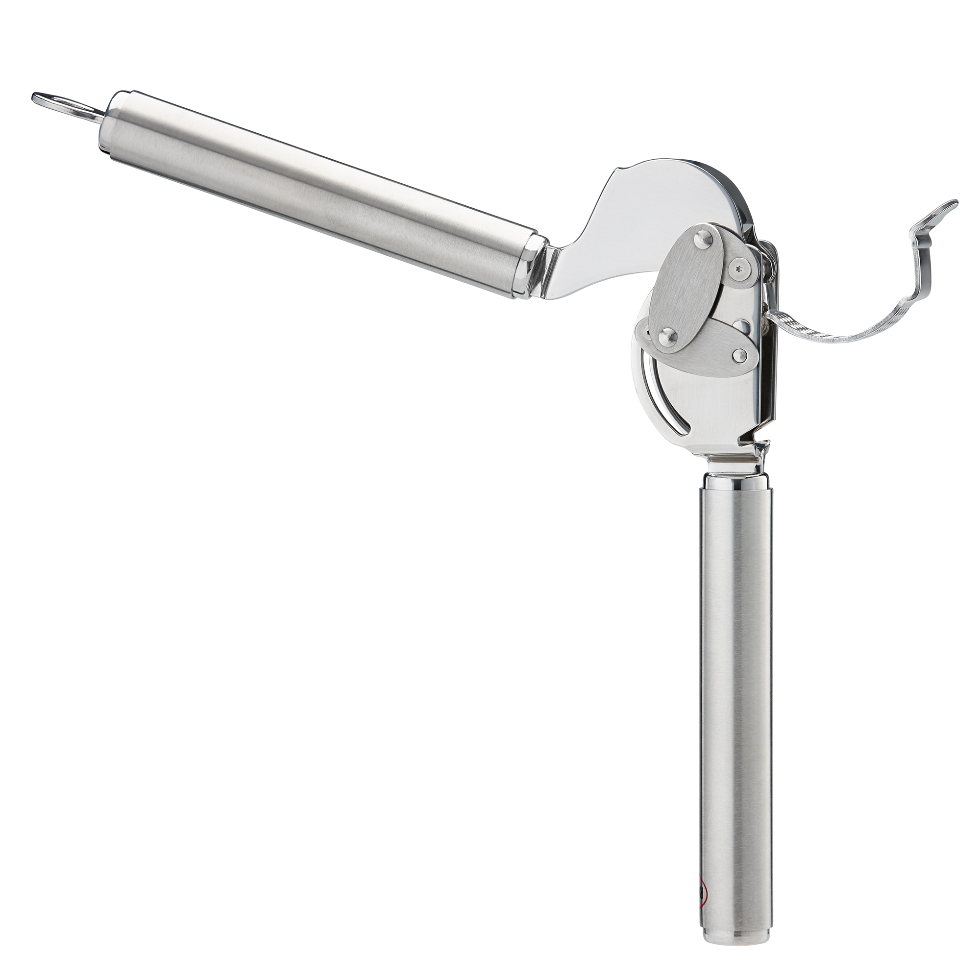 RÖSLE Knoblauchpresse mit Abstreifer Knoblauchpresse aus Edelstahl mit Abstreifer, ergonomisches Design, glänzende Oberfläche.