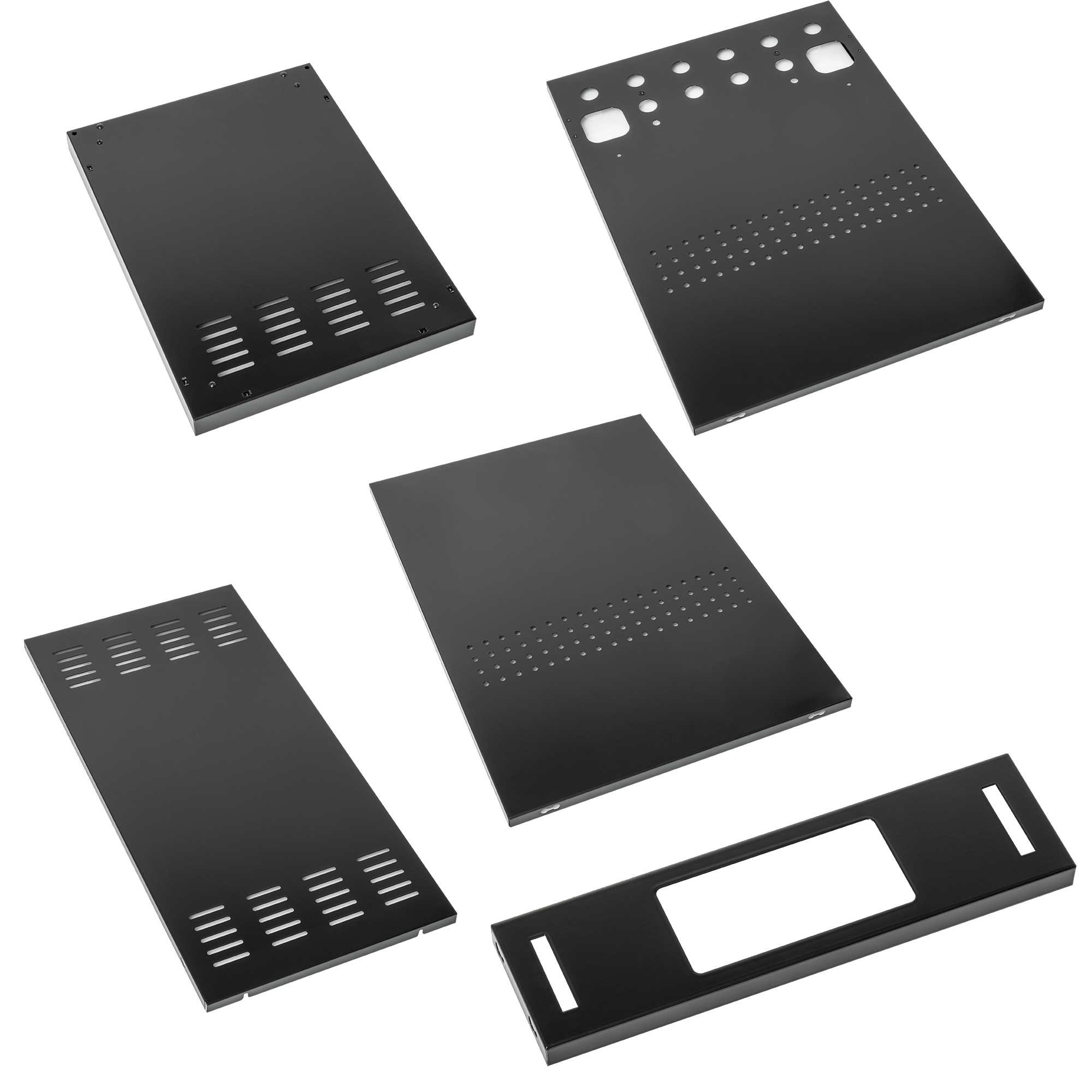 Seitencontainer Videro G4-SL links schwarz 1 Stk listing.imageAltPrefix