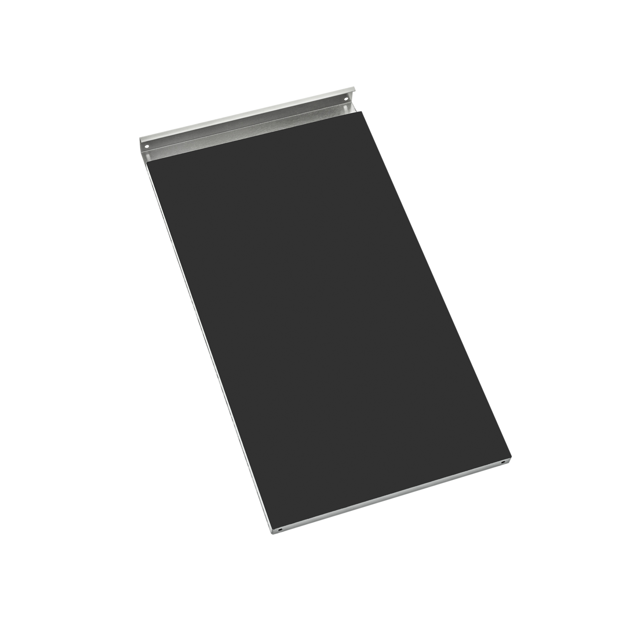 RÖSLE Grilltür aus Metall Tür für Grill, schwarz, rechteckig, aus Metall, mit Griff.