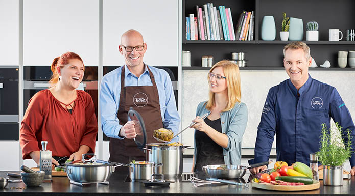 Cooking with Christian Henze and the Silence Pro cookware series