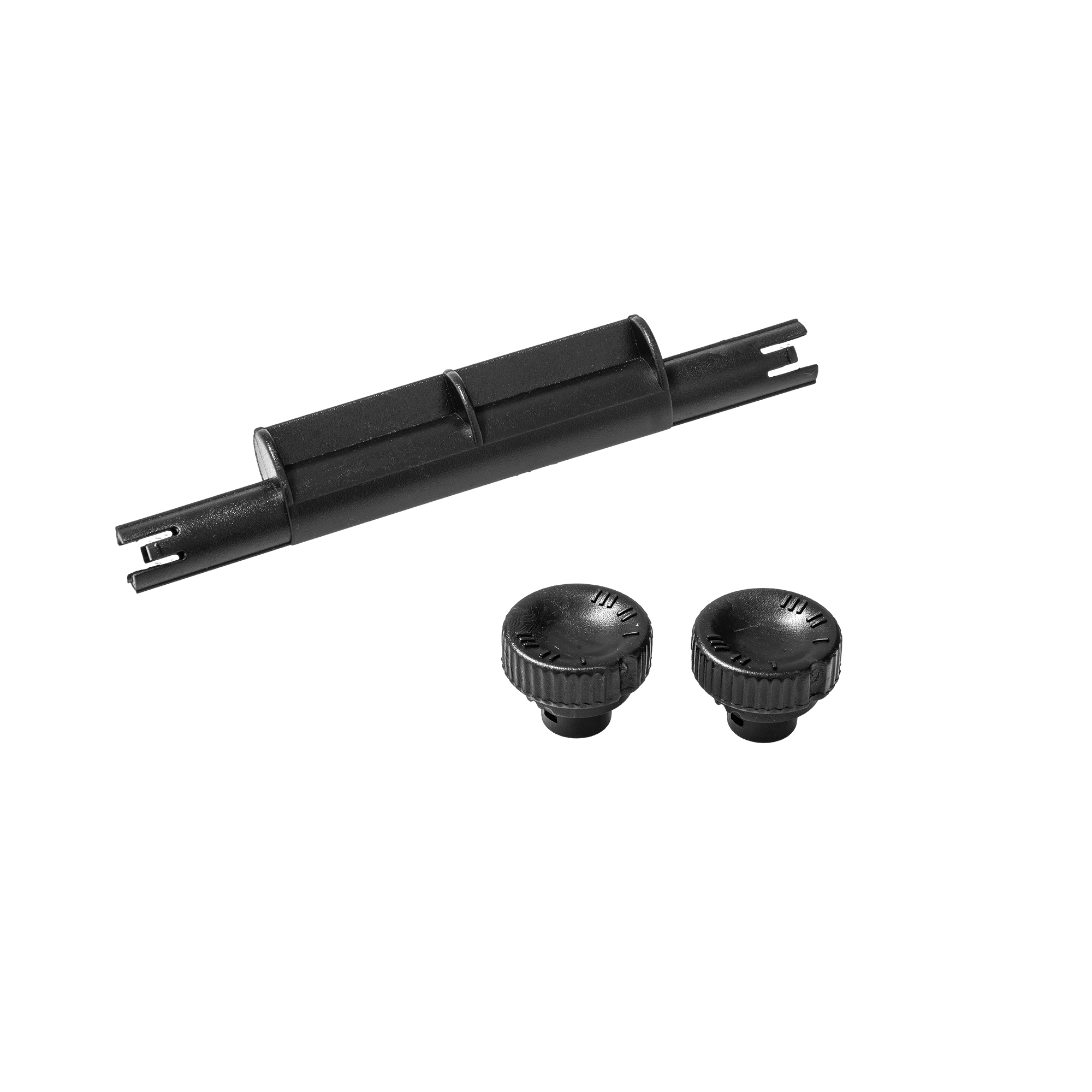 Replacement shaft and wheels (2 pieces) made of plastic for planer with V-blade (Art. 95008, 95095 ab 2016)