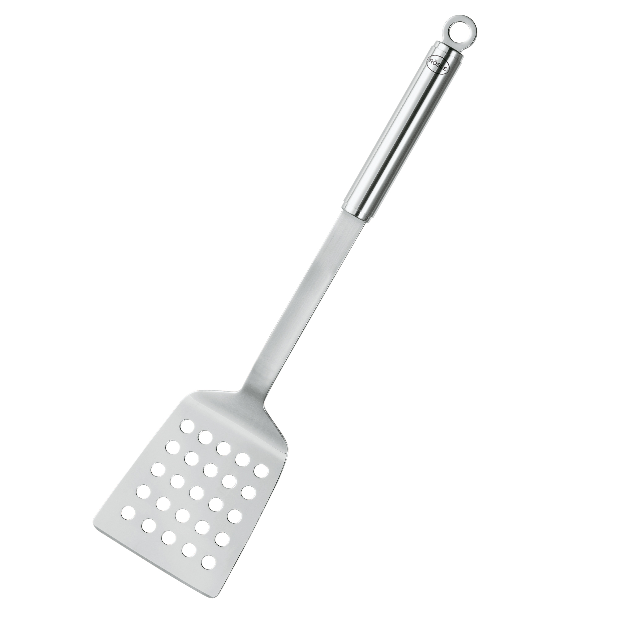 Edelstahl Barbecue-Wender von RÖSLE Barbecue-Wender aus Edelstahl mit perforierter Kelle und langem Griff