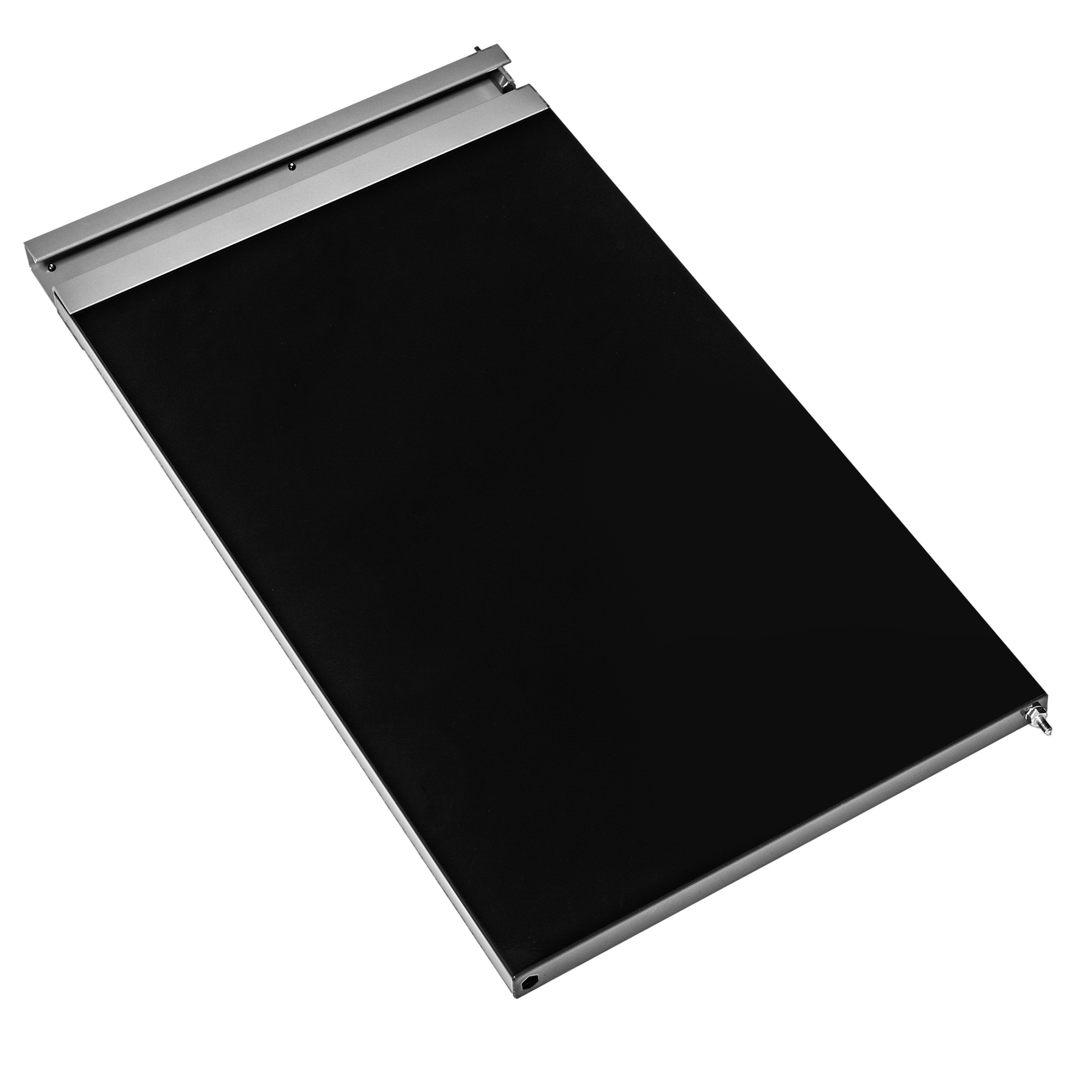 RÖSLE Unterschrank Tür rechts Tür für Unterschrank, schwarz, aus Edelstahl, rechte Ausführung, flaches Design