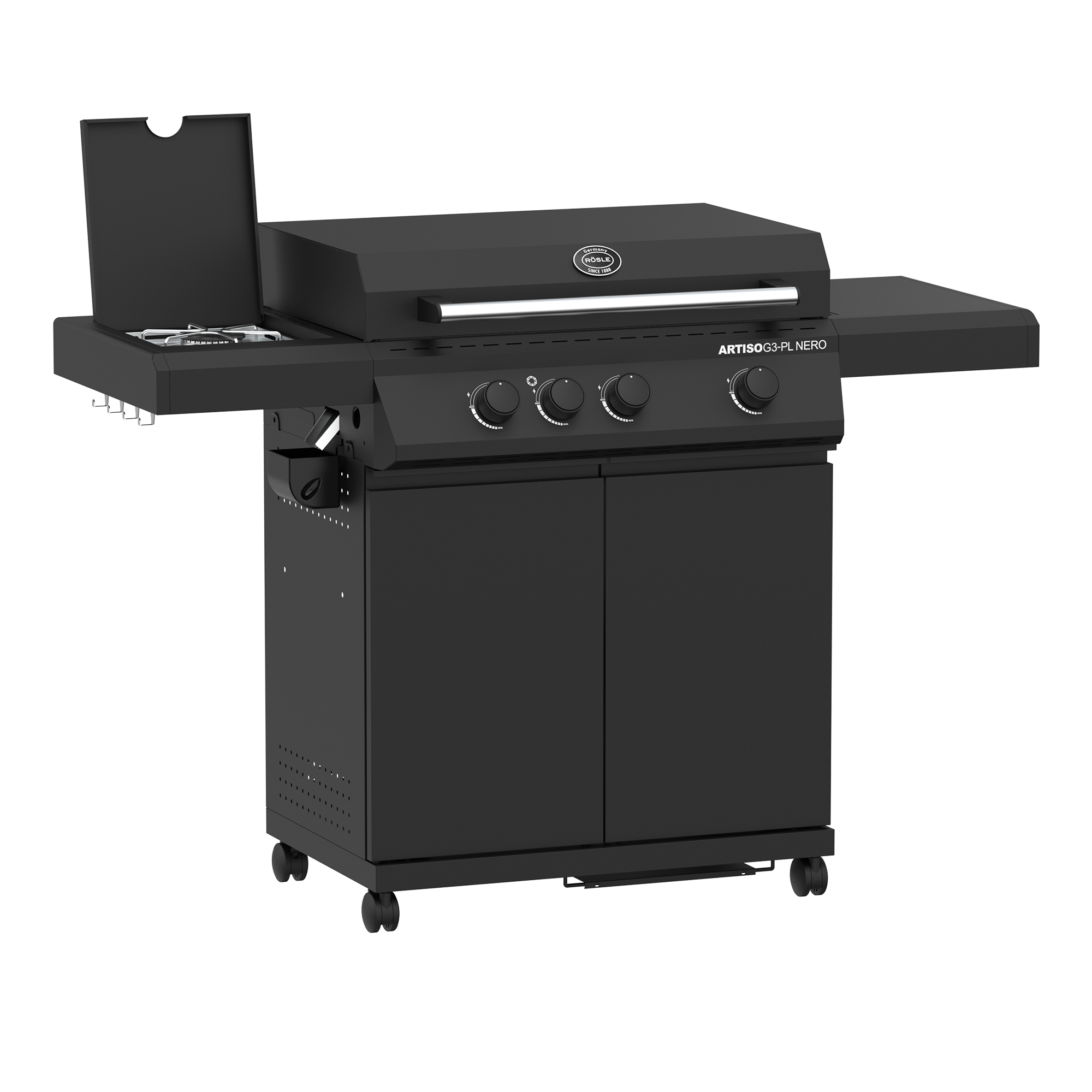 RÖSLE BBQ-Plancha ARTISO G3-PL NERO Planchagrill listing.imageAltPrefix
