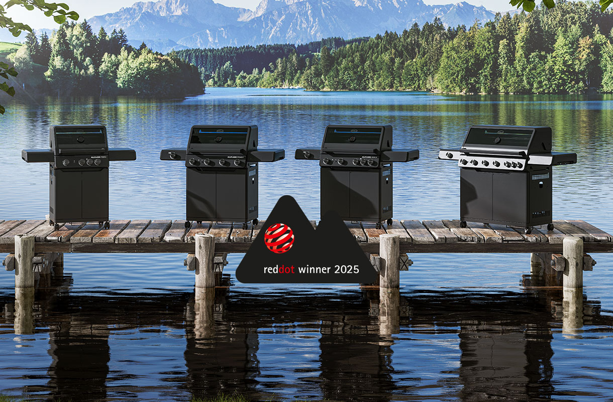 Reddot Winner Allflame gas barbecues Reddot Winner Allflame gas barbecues